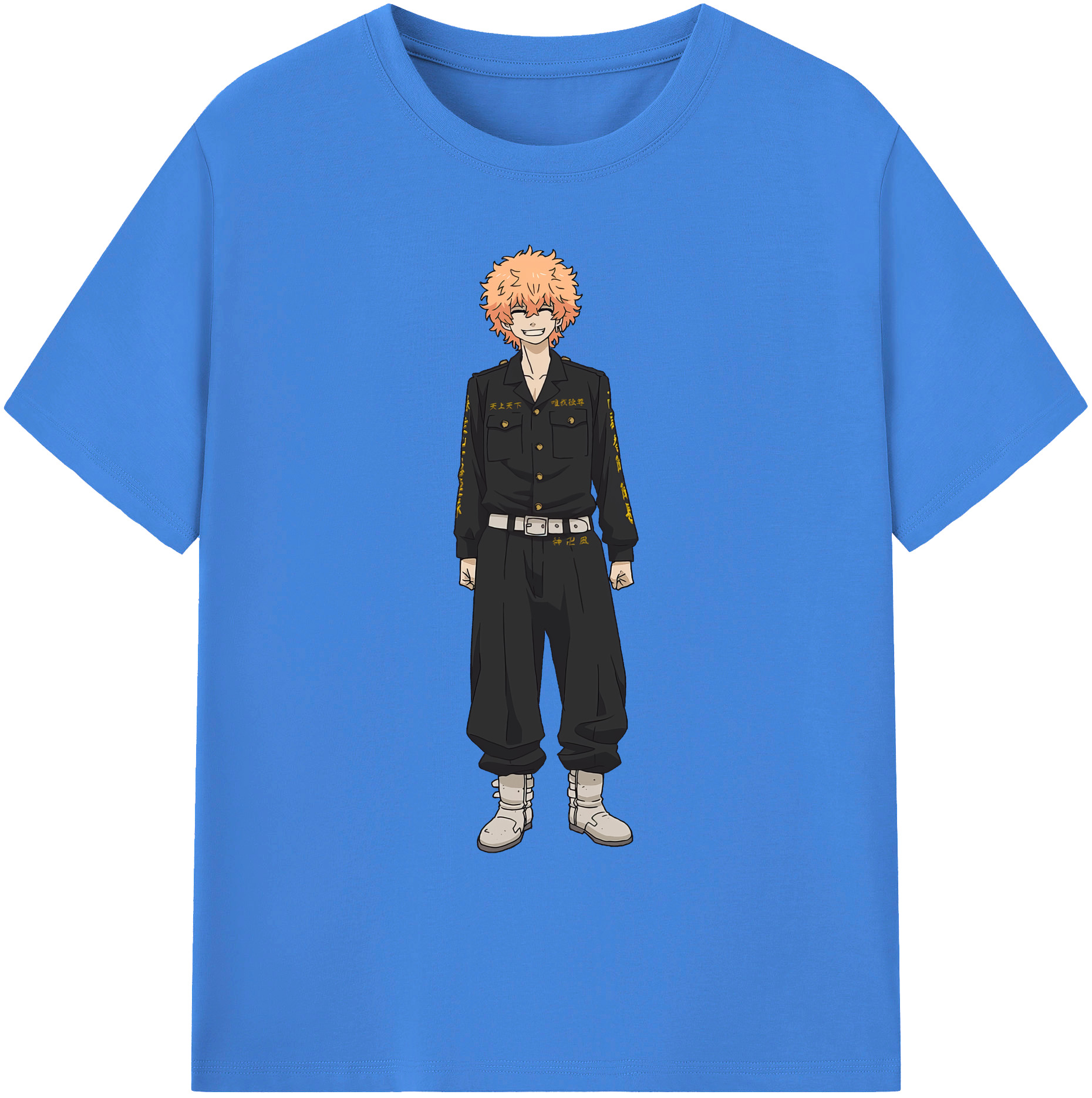 （画像用） 東京リベンジャーズ Tokyo Revengers 綿100％ メンズ半袖Tシャツ｜肌触りやわらか＆通気性