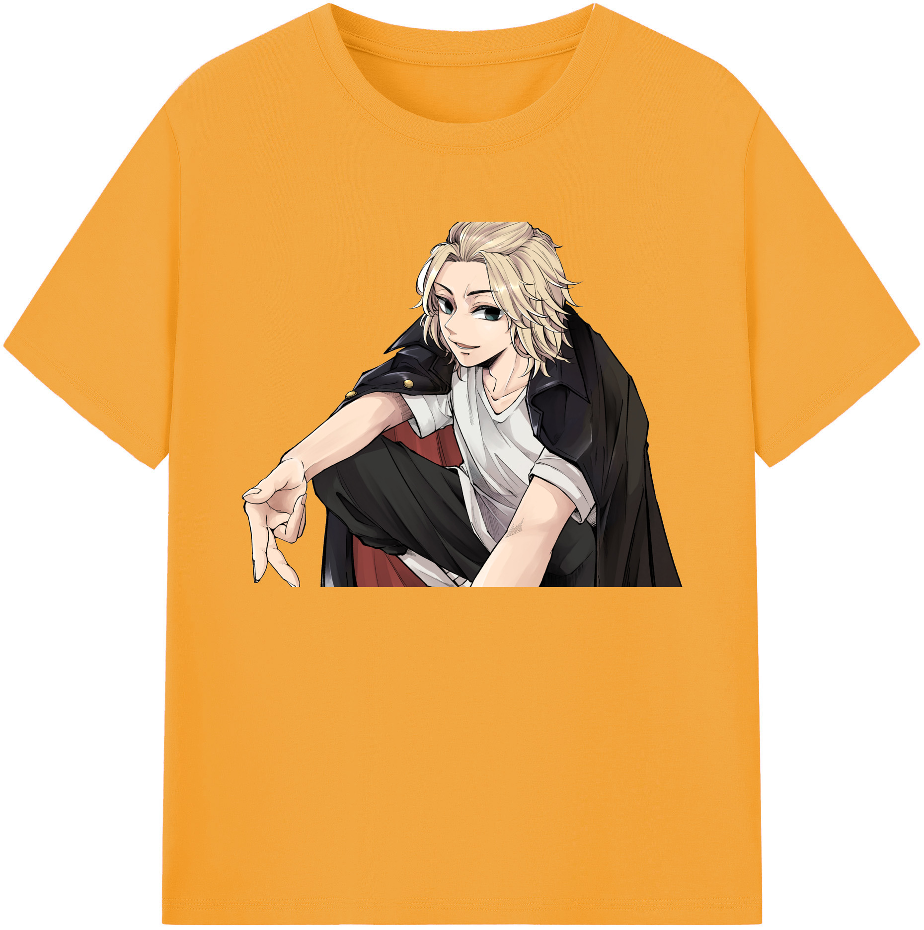 （画像用） 東京リベンジャーズ Tokyo Revengers 綿100％ メンズ半袖Tシャツ｜肌触りやわらか＆通気性