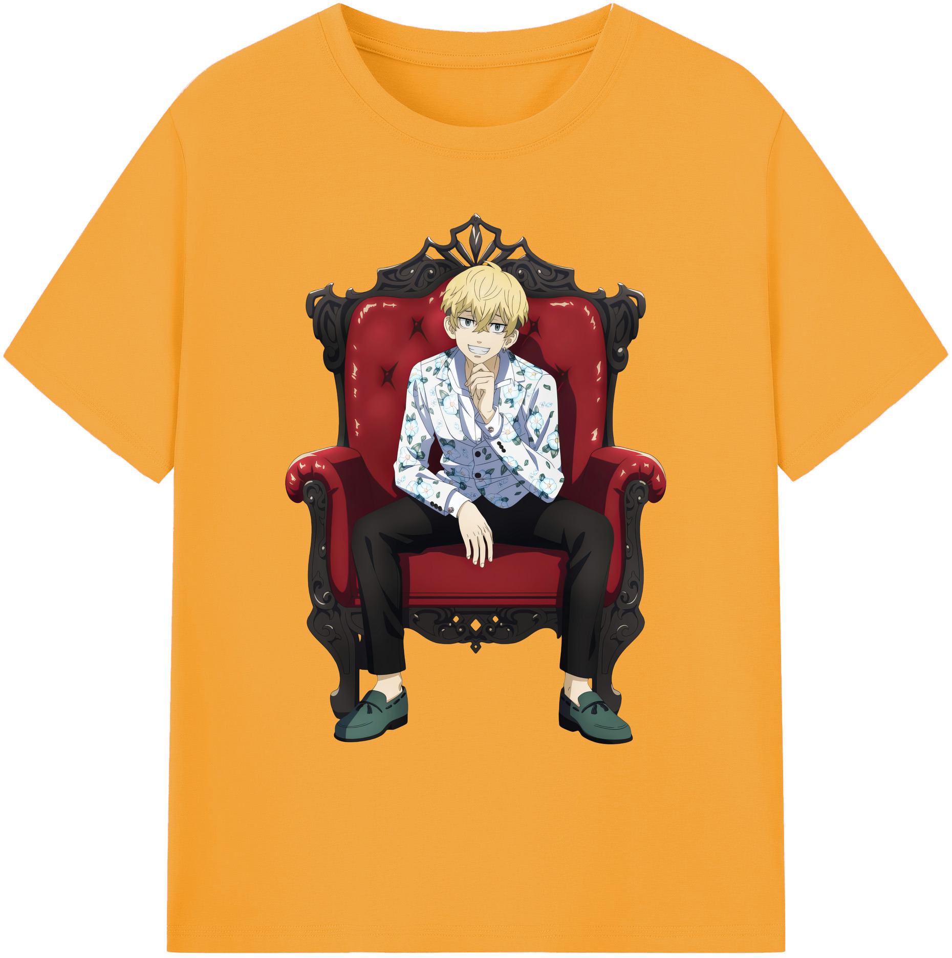 （画像用） 東京リベンジャーズ Tokyo Revengers 綿100％ メンズ半袖Tシャツ｜肌触りやわらか＆通気性