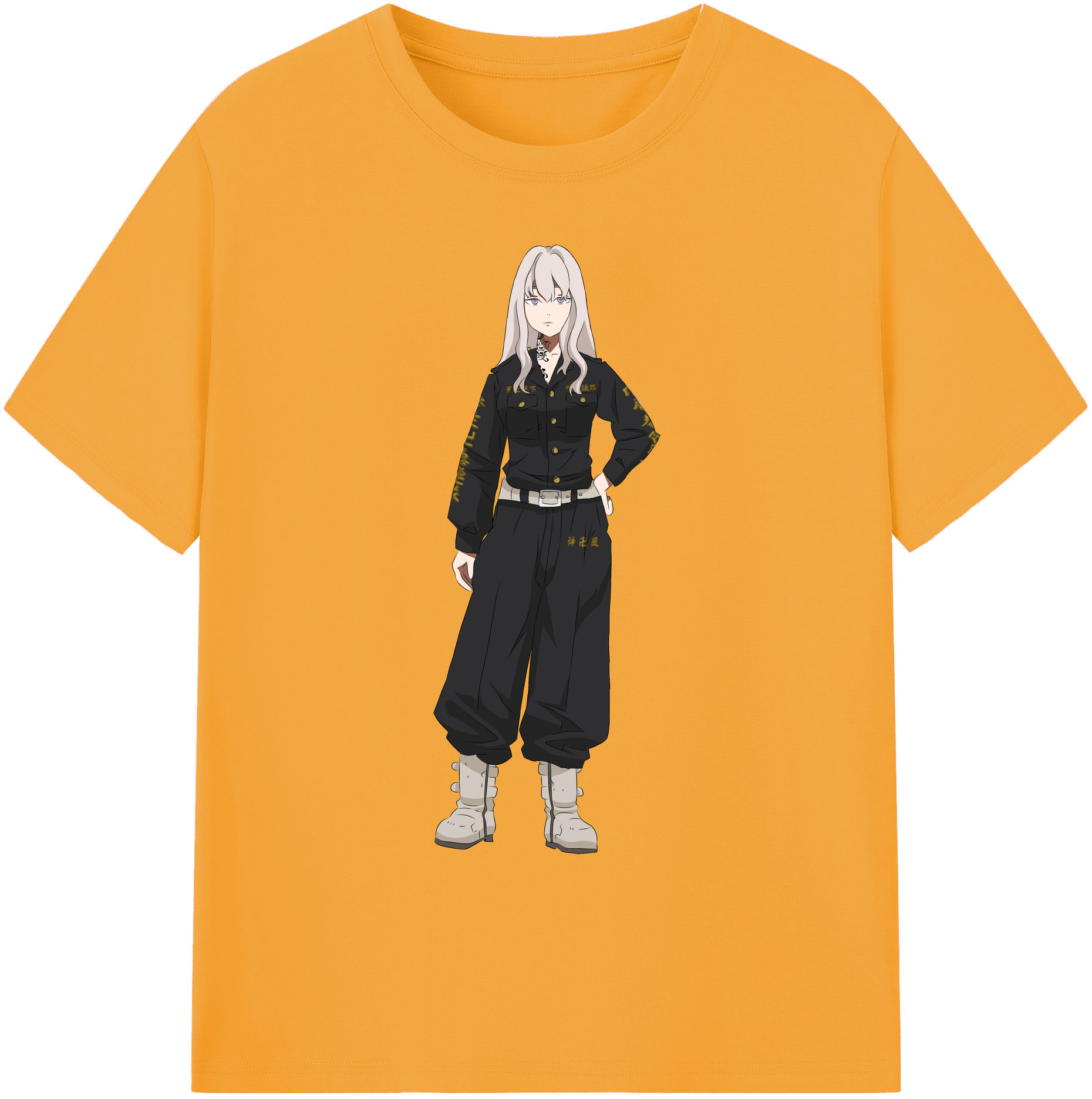 （画像用） 東京リベンジャーズ Tokyo Revengers 綿100％ メンズ半袖Tシャツ｜肌触りやわらか＆通気性