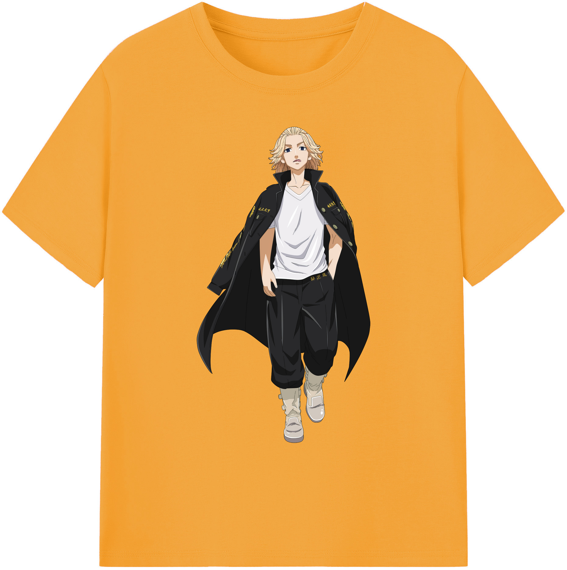（画像用） 東京リベンジャーズ Tokyo Revengers 綿100％ メンズ半袖Tシャツ｜肌触りやわらか＆通気性