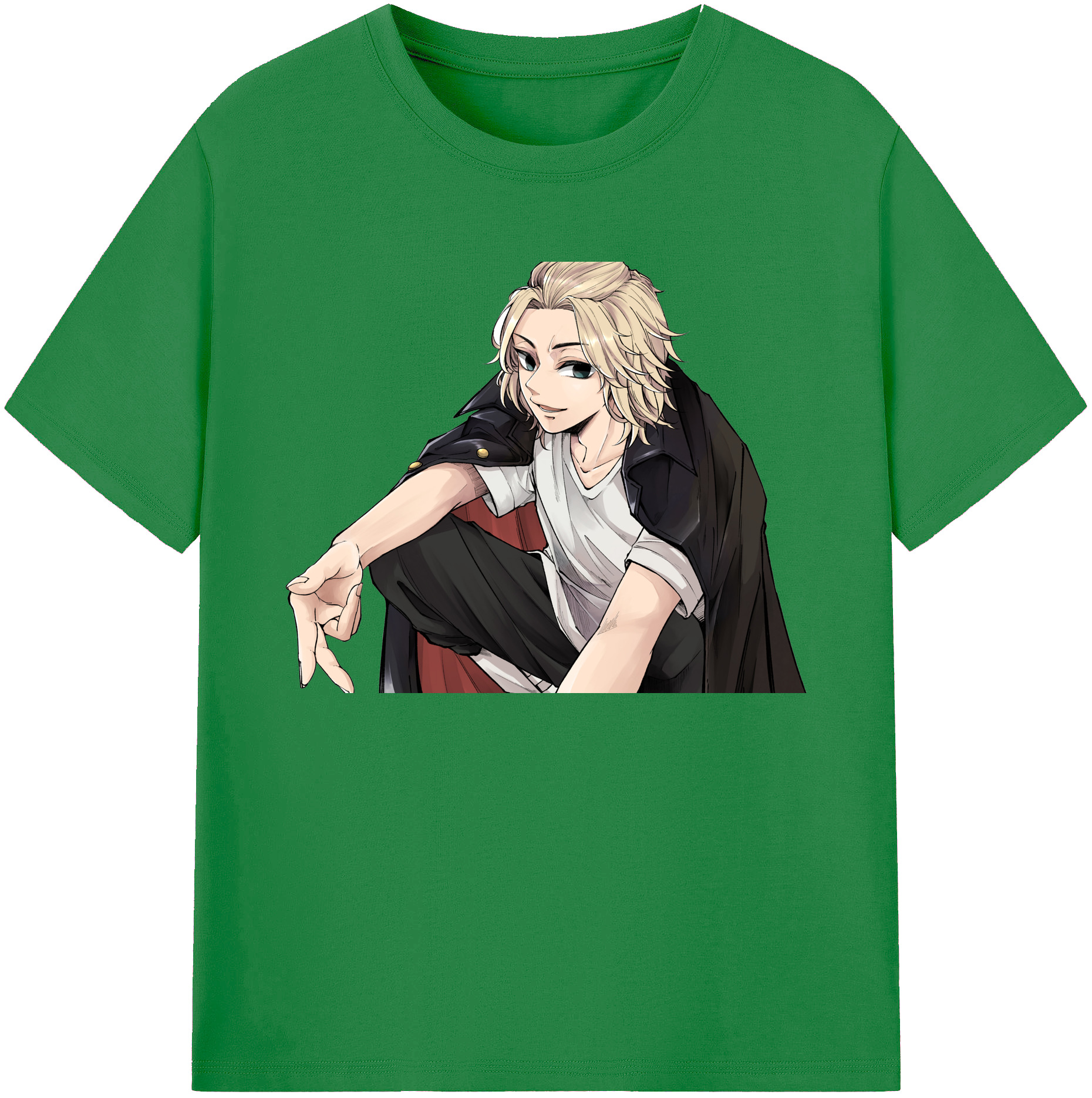 （画像用） 東京リベンジャーズ Tokyo Revengers 綿100％ メンズ半袖Tシャツ｜肌触りやわらか＆通気性