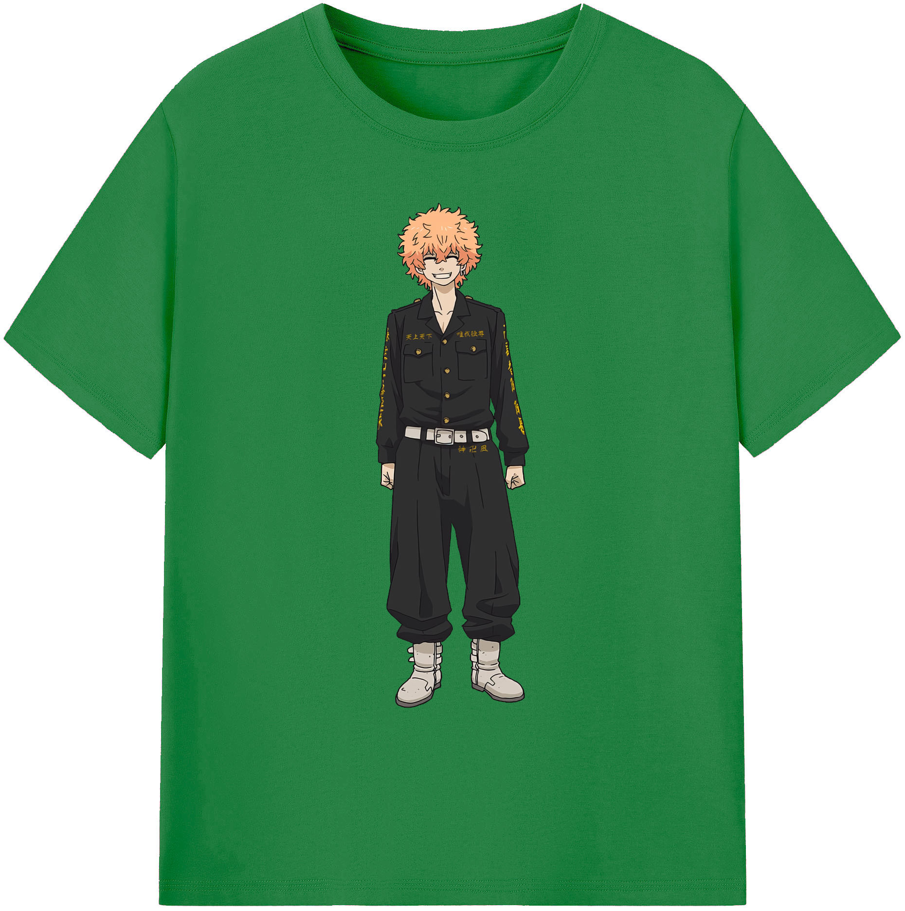 （画像用） 東京リベンジャーズ Tokyo Revengers 綿100％ メンズ半袖Tシャツ｜肌触りやわらか＆通気性