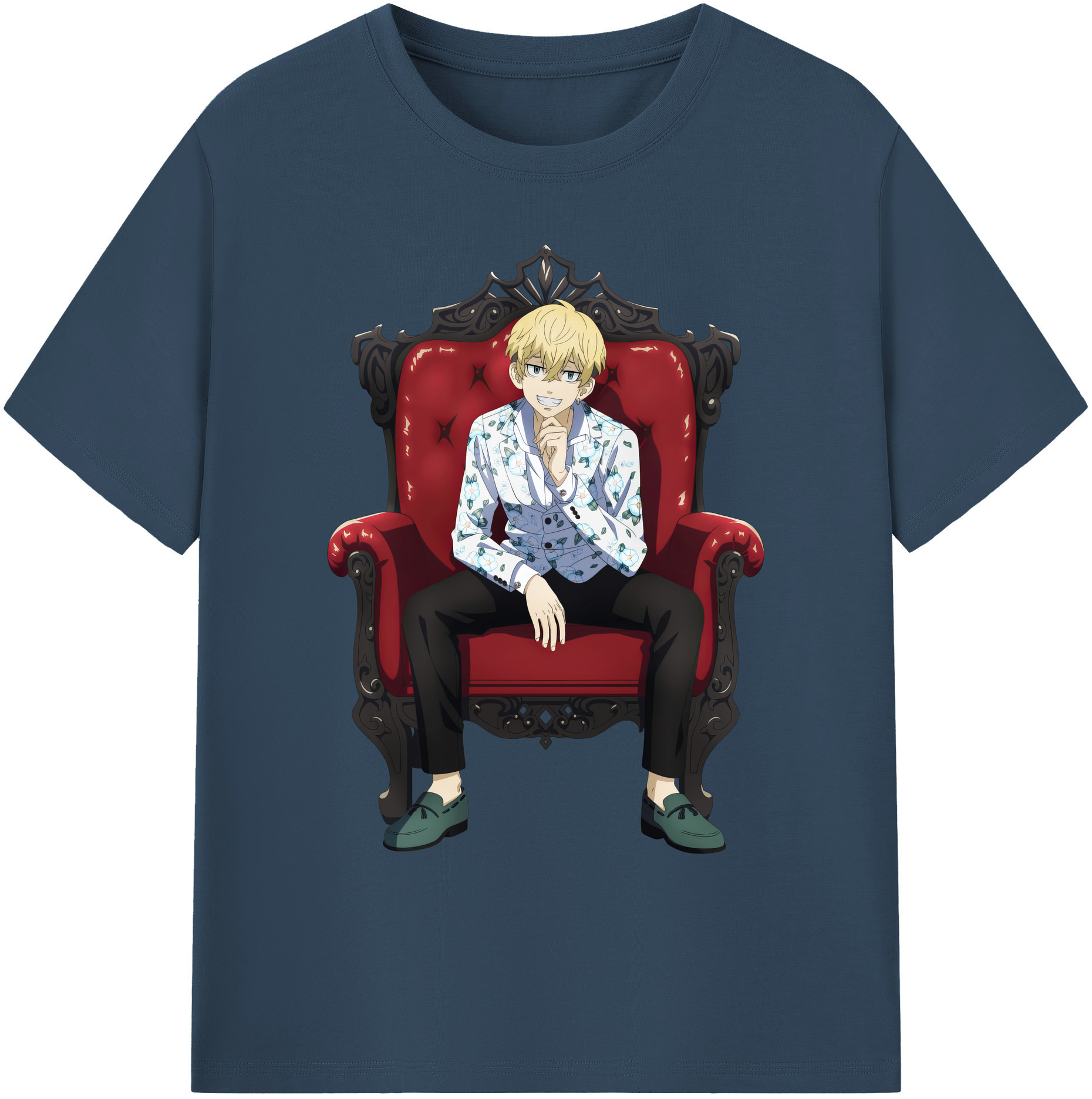 （画像用） 東京リベンジャーズ Tokyo Revengers 綿100％ メンズ半袖Tシャツ｜肌触りやわらか＆通気性