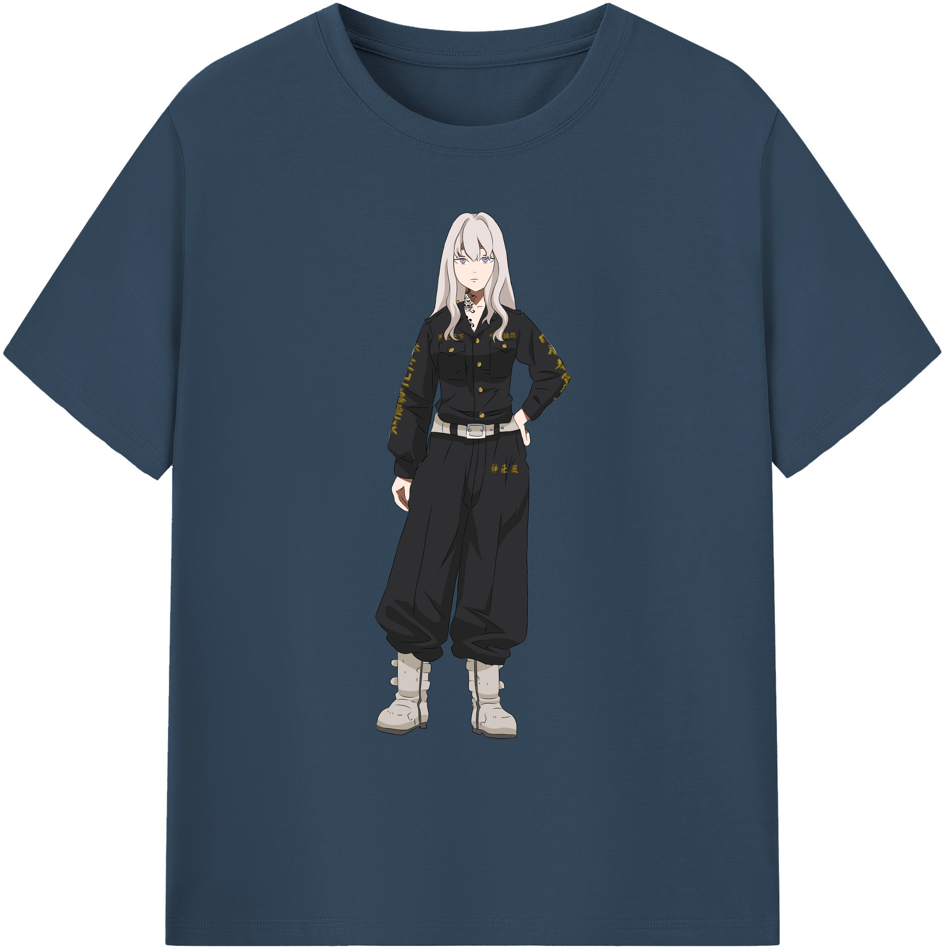 （画像用） 東京リベンジャーズ Tokyo Revengers 綿100％ メンズ半袖Tシャツ｜肌触りやわらか＆通気性