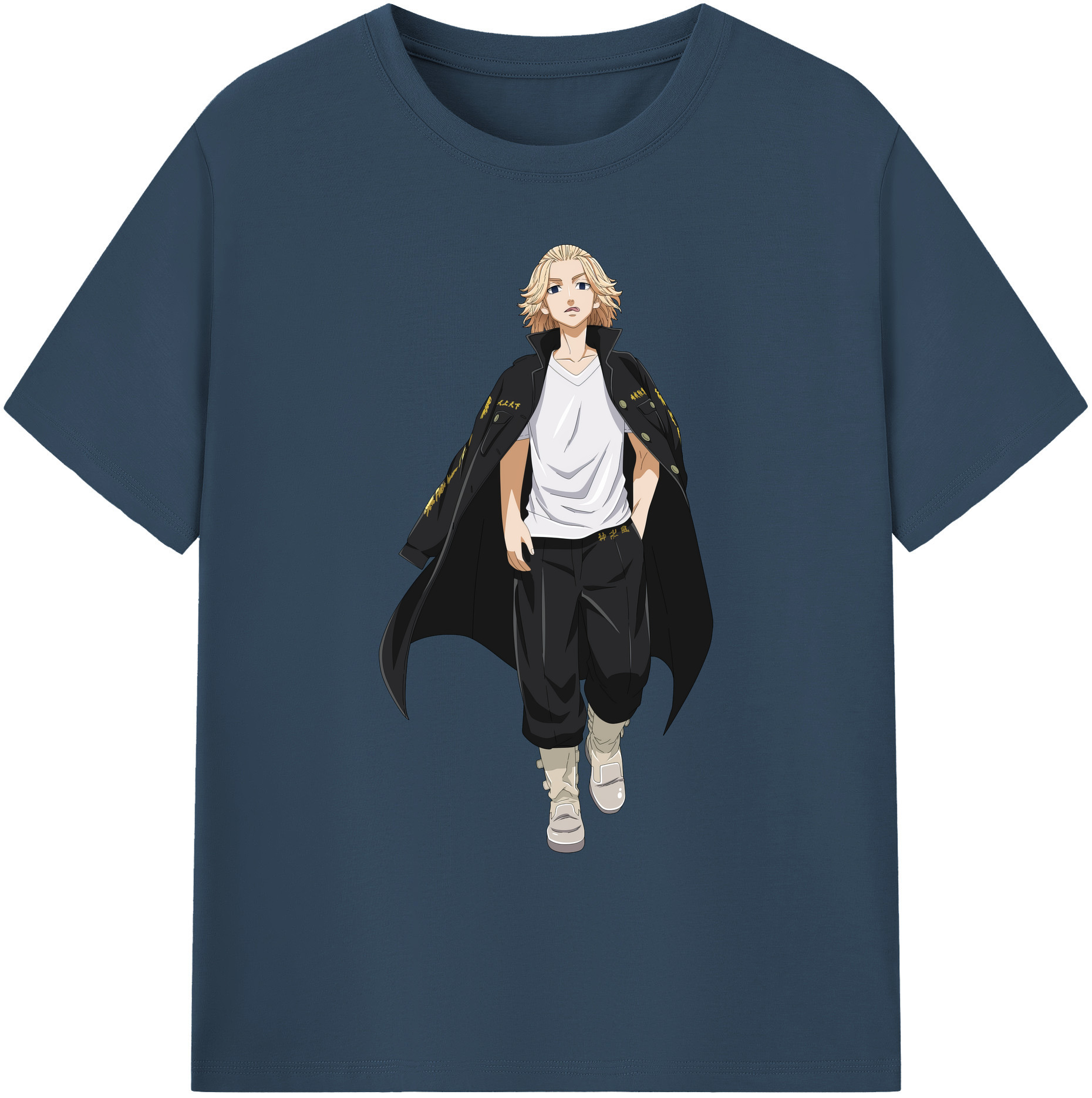 （画像用） 東京リベンジャーズ Tokyo Revengers 綿100％ メンズ半袖Tシャツ｜肌触りやわらか＆通気性