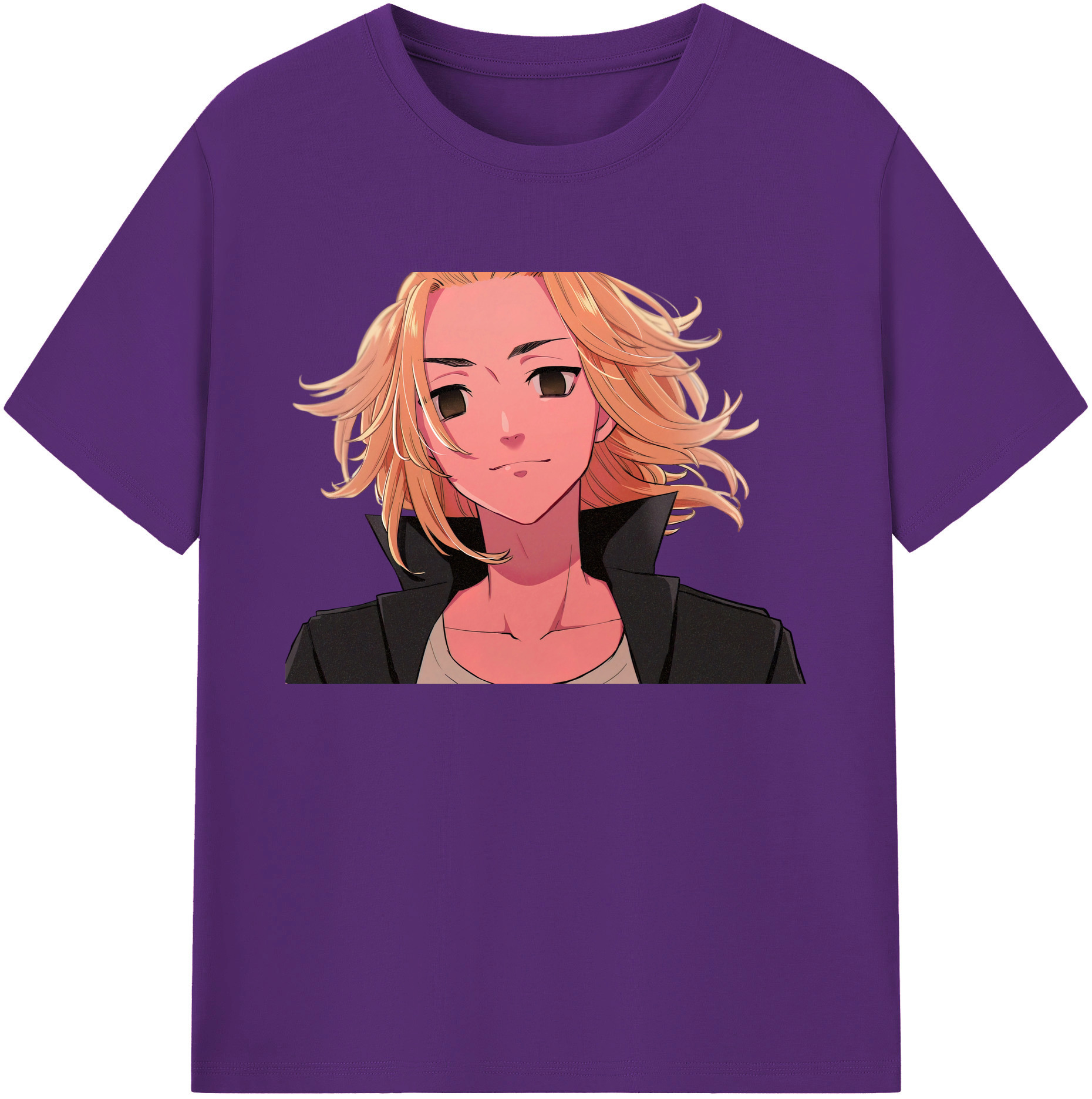 （画像用） 東京リベンジャーズ Tokyo Revengers 綿100％ メンズ半袖Tシャツ｜肌触りやわらか＆通気性