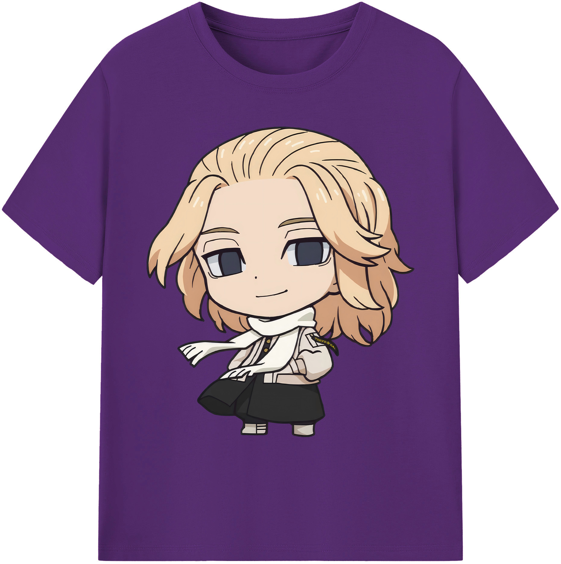（画像用） 東京リベンジャーズ Tokyo Revengers 綿100％ メンズ半袖Tシャツ｜肌触りやわらか＆通気性