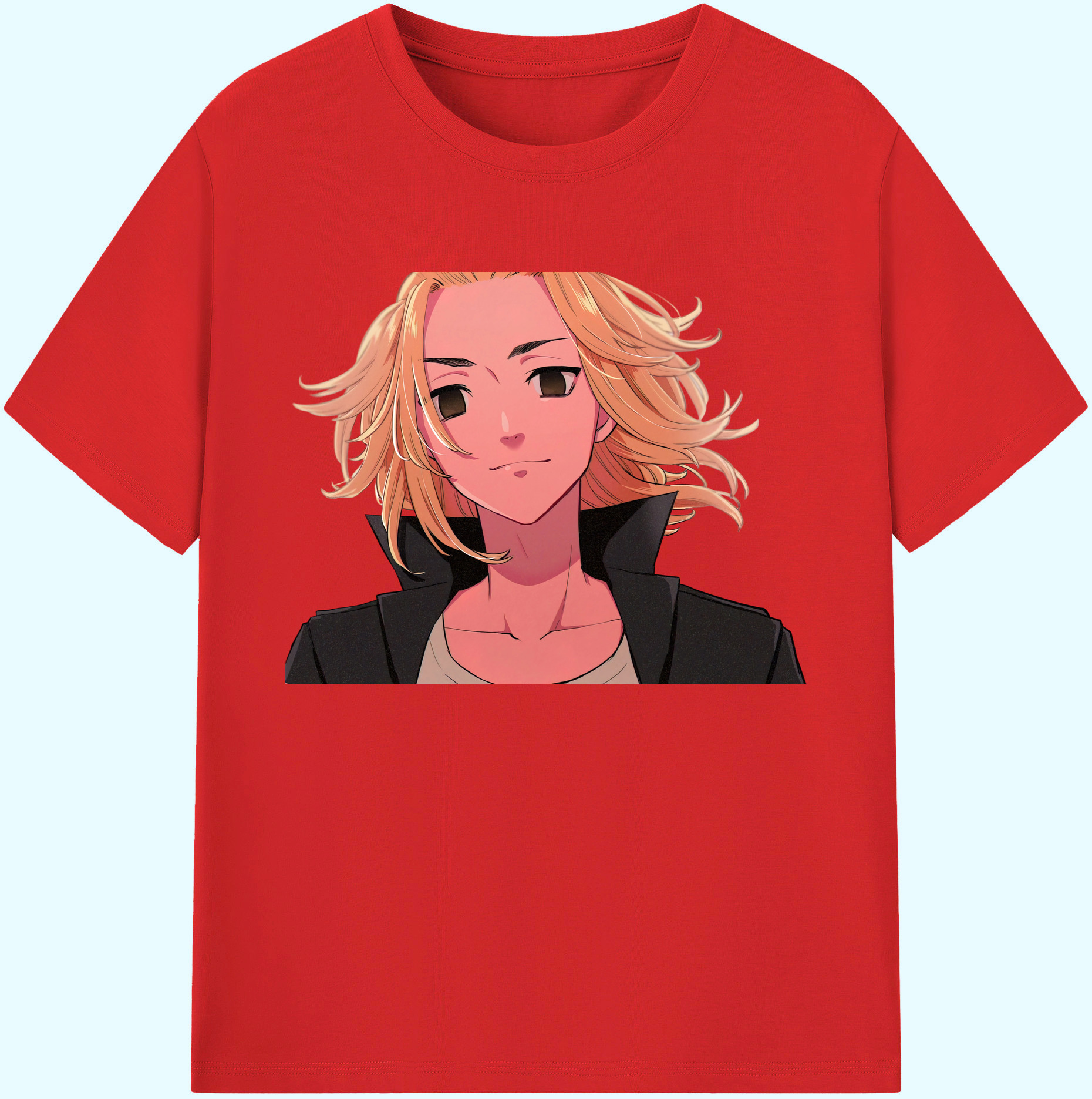（画像用） 東京リベンジャーズ Tokyo Revengers 綿100％ メンズ半袖Tシャツ｜肌触りやわらか＆通気性