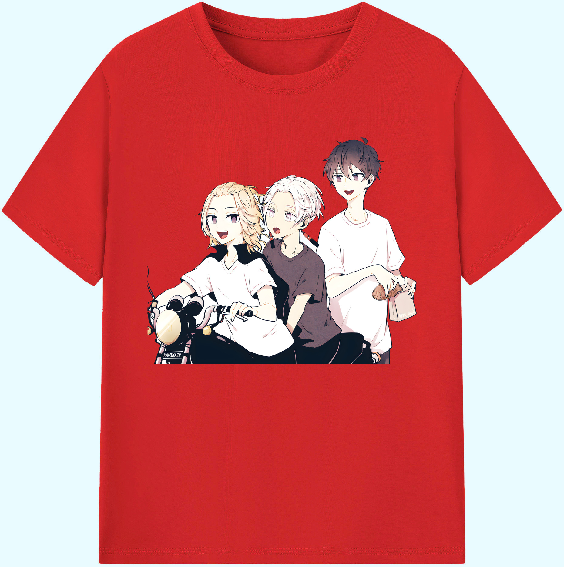 （画像用） 東京リベンジャーズ Tokyo Revengers 綿100％ メンズ半袖Tシャツ｜肌触りやわらか＆通気性