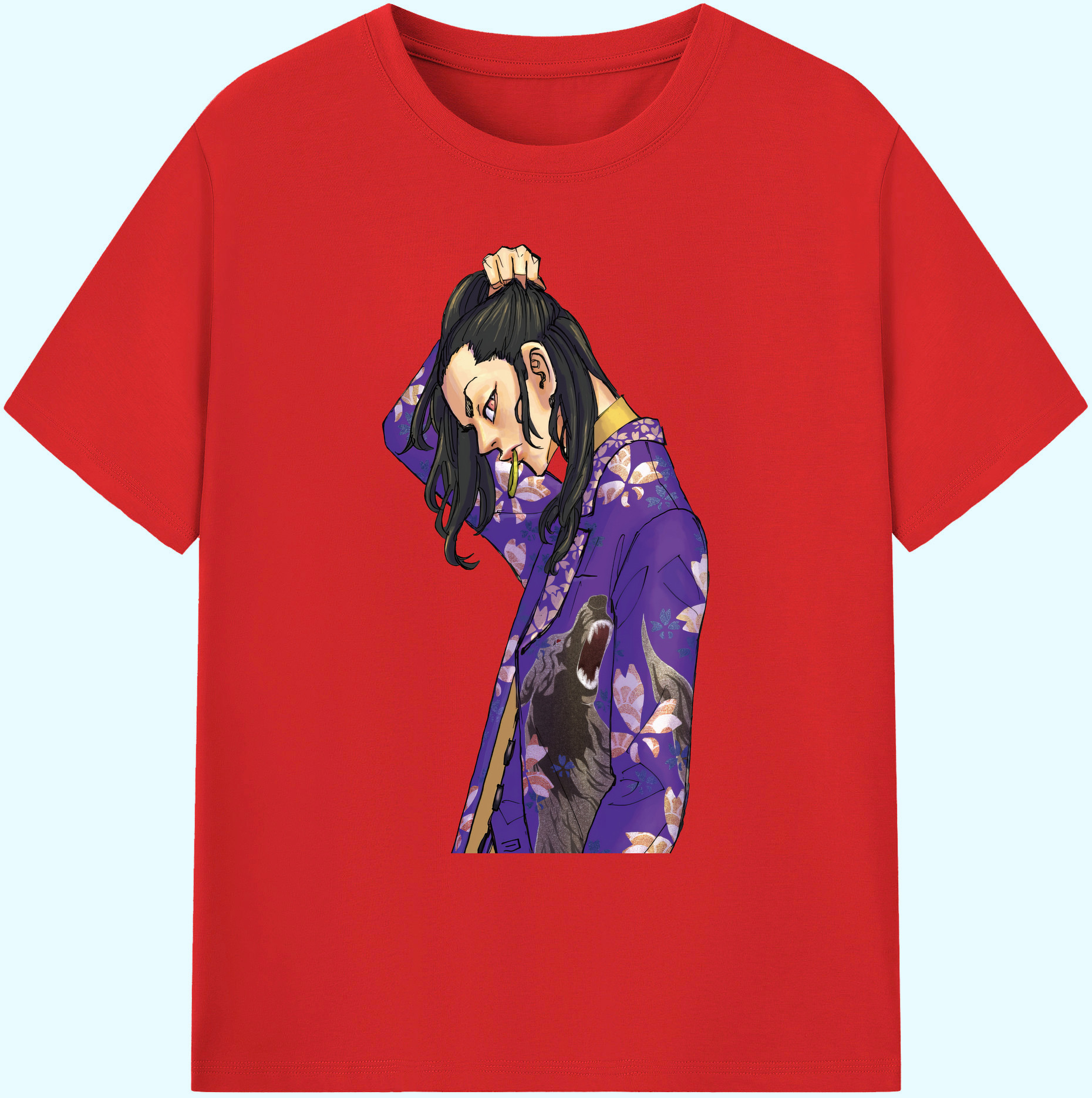 （画像用） 東京リベンジャーズ Tokyo Revengers 綿100％ メンズ半袖Tシャツ｜肌触りやわらか＆通気性