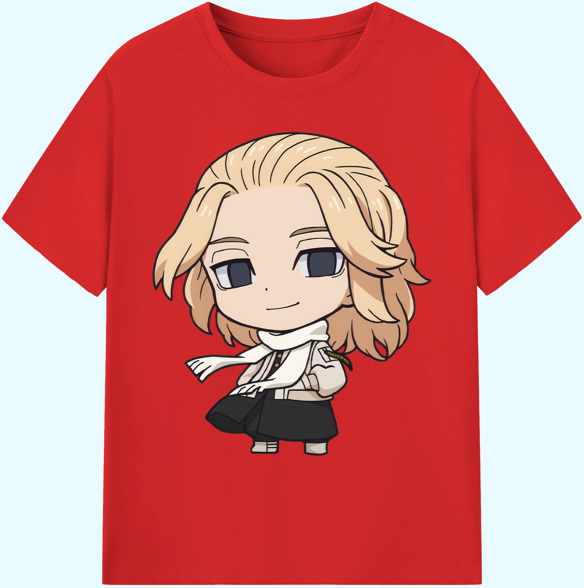（画像用） 東京リベンジャーズ Tokyo Revengers 綿100％ メンズ半袖Tシャツ｜肌触りやわらか＆通気性