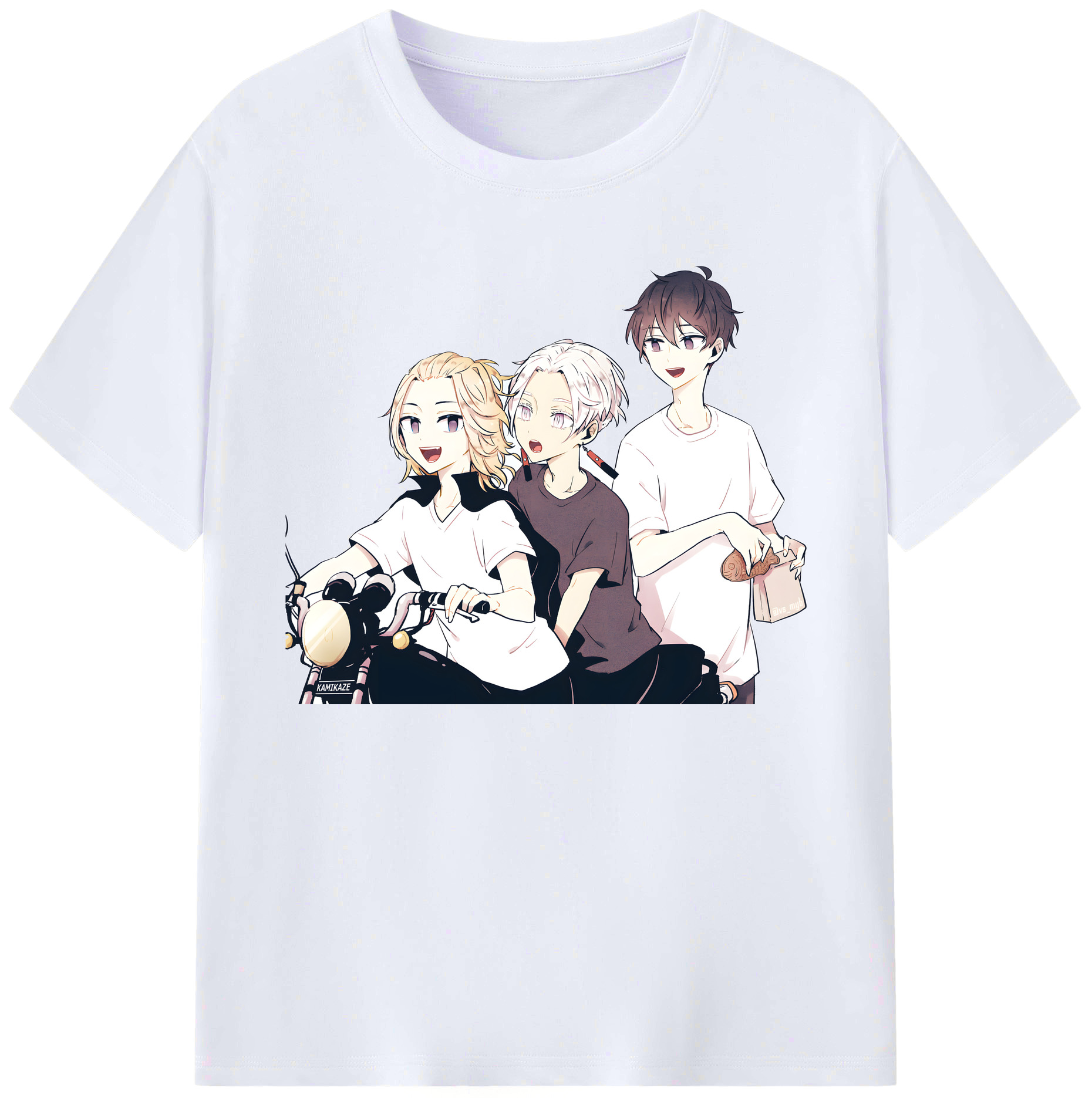 （画像用） 東京リベンジャーズ Tokyo Revengers 綿100％ メンズ半袖Tシャツ｜肌触りやわらか＆通気性