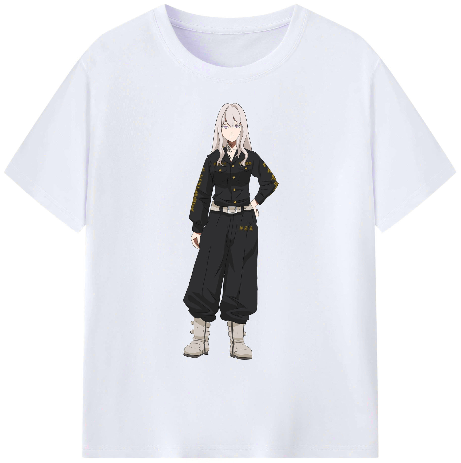 （画像用） 東京リベンジャーズ Tokyo Revengers 綿100％ メンズ半袖Tシャツ｜肌触りやわらか＆通気性