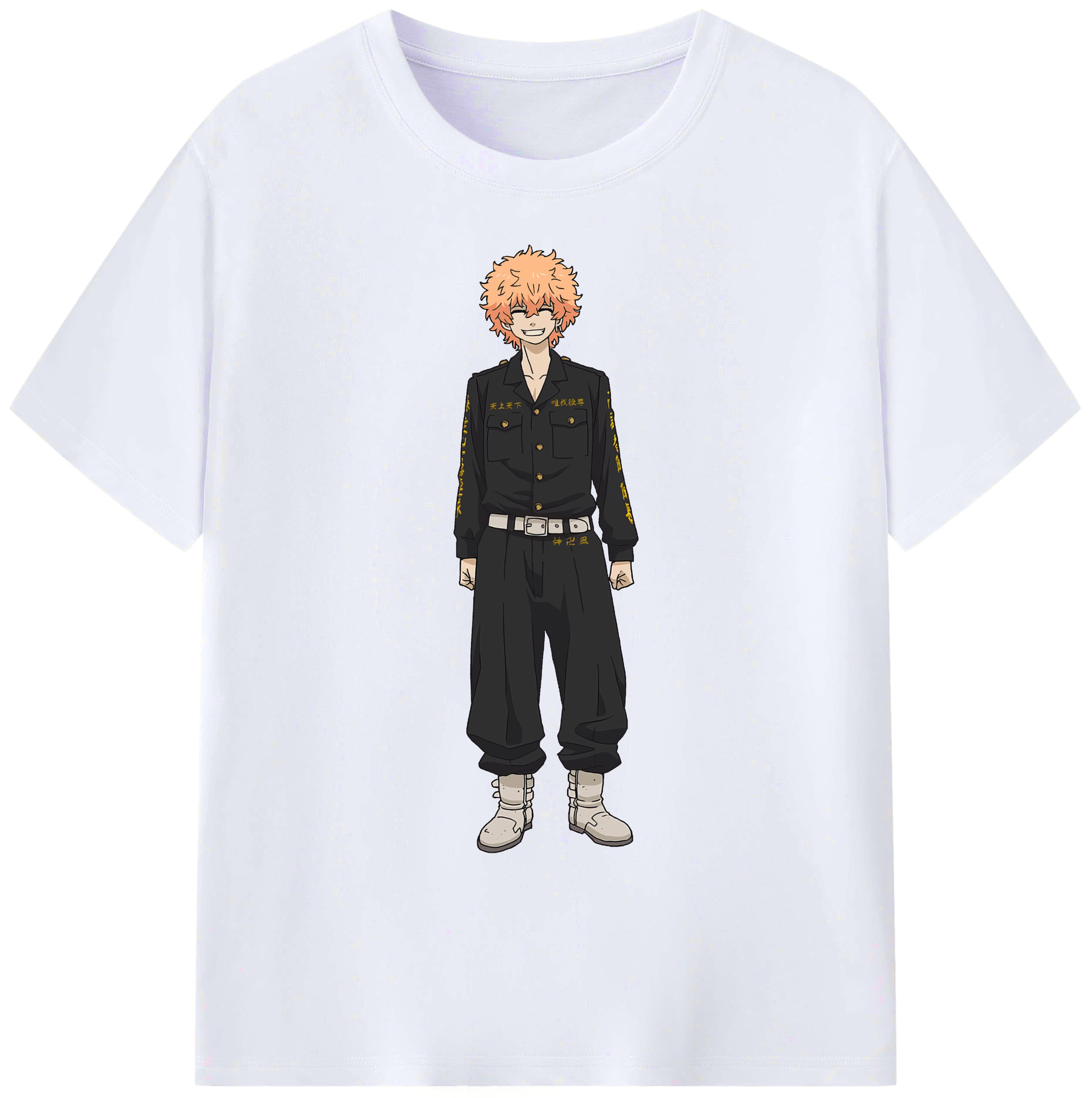 （画像用） 東京リベンジャーズ Tokyo Revengers 綿100％ メンズ半袖Tシャツ｜肌触りやわらか＆通気性
