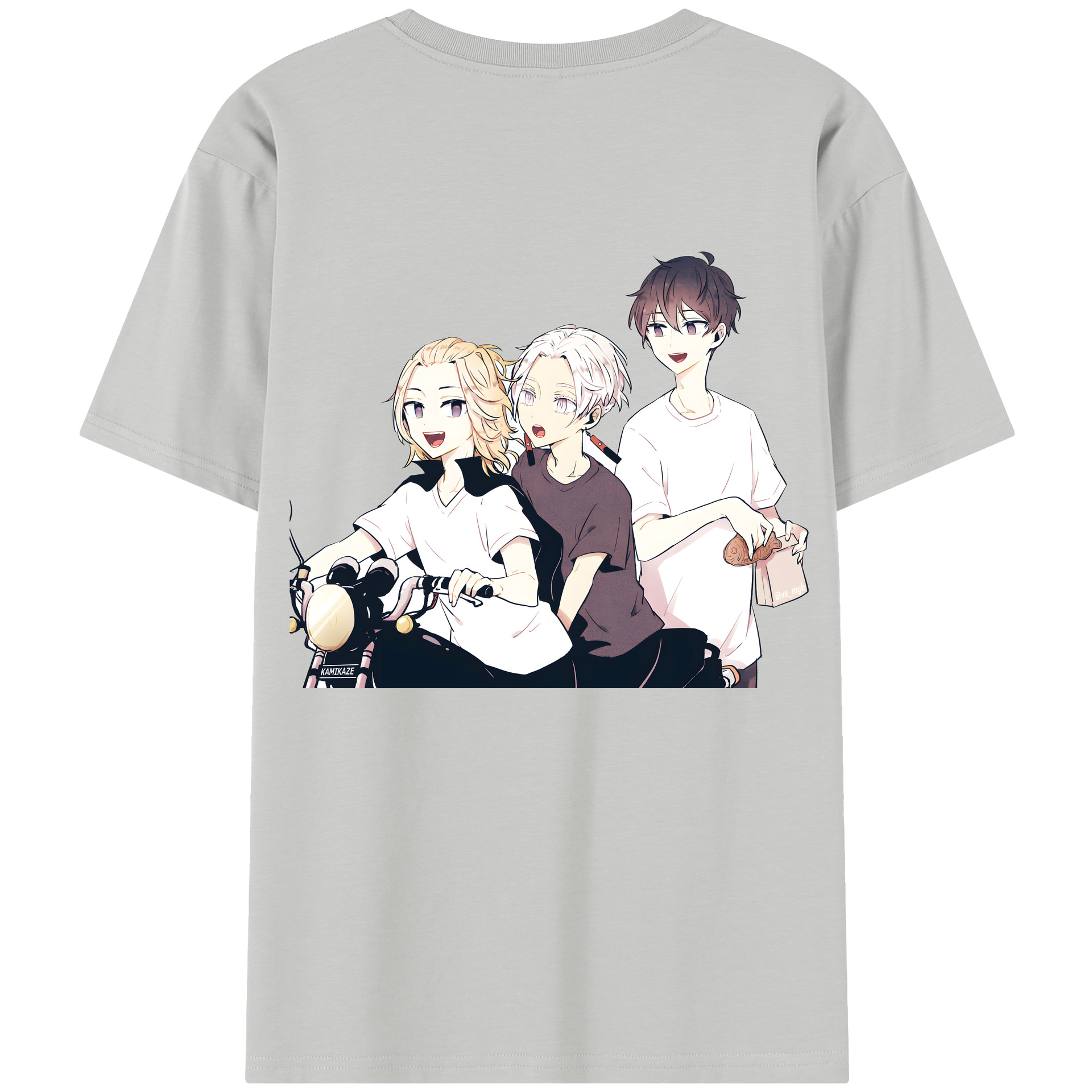（画像用） 東京リベンジャーズ Tokyo Revengers レディース半袖Tシャツ(バックプリント)