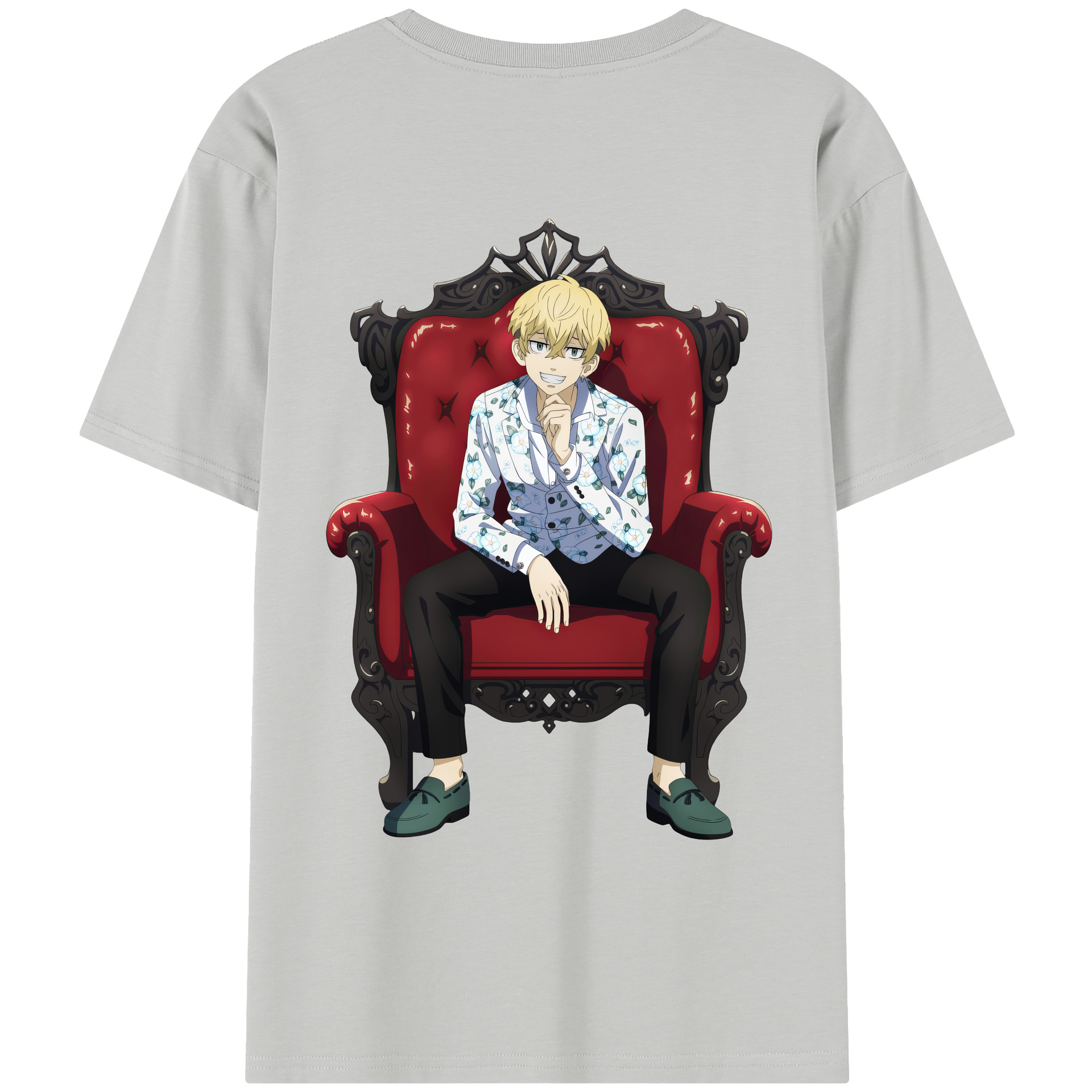 （画像用） 東京リベンジャーズ Tokyo Revengers レディース半袖Tシャツ(バックプリント)