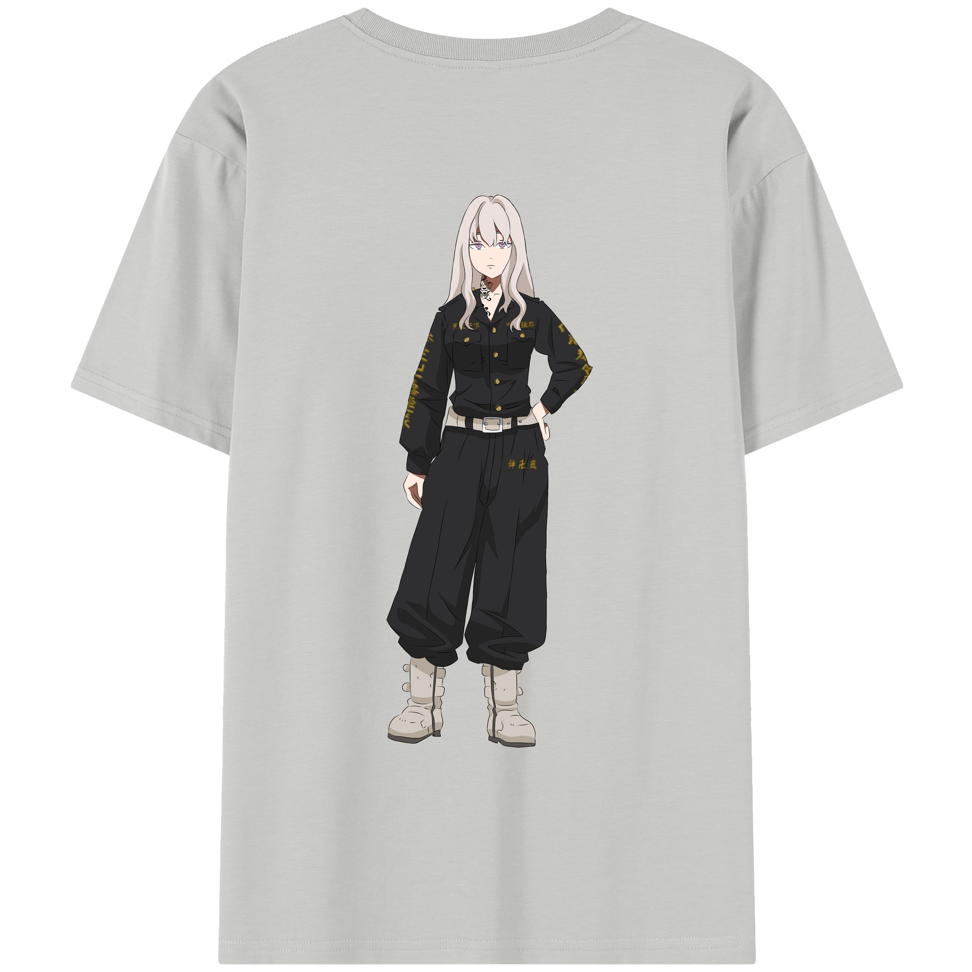 （画像用） 東京リベンジャーズ Tokyo Revengers レディース半袖Tシャツ(バックプリント)