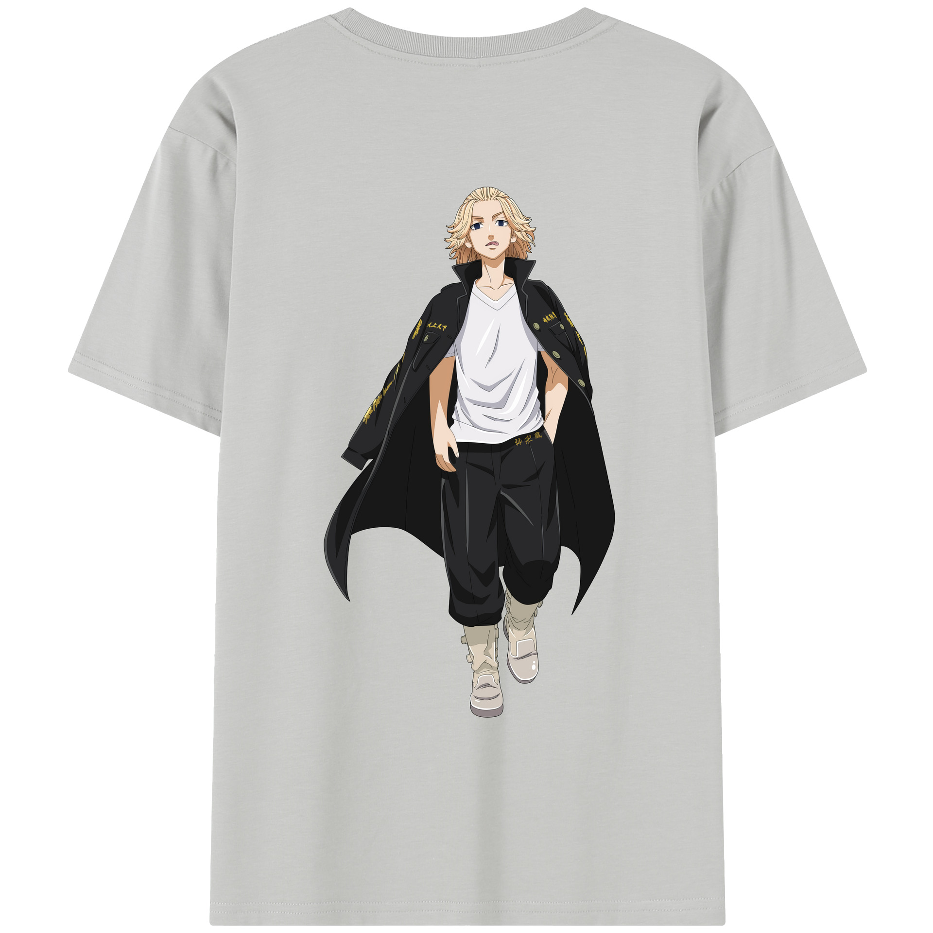 （画像用） 東京リベンジャーズ Tokyo Revengers レディース半袖Tシャツ(バックプリント)