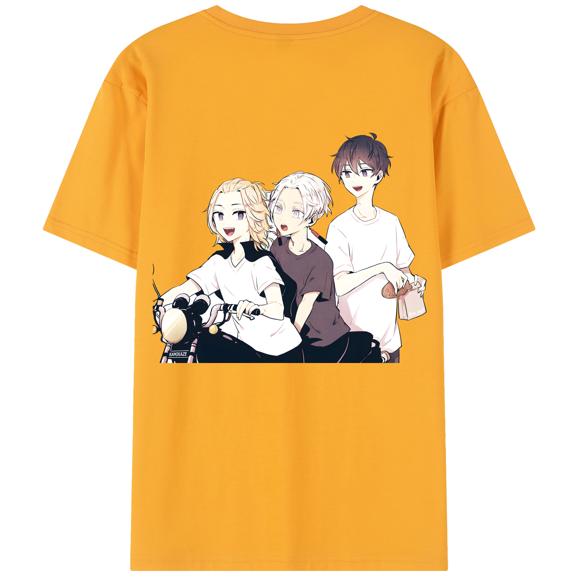 （画像用） 東京リベンジャーズ Tokyo Revengers レディース半袖Tシャツ(バックプリント)