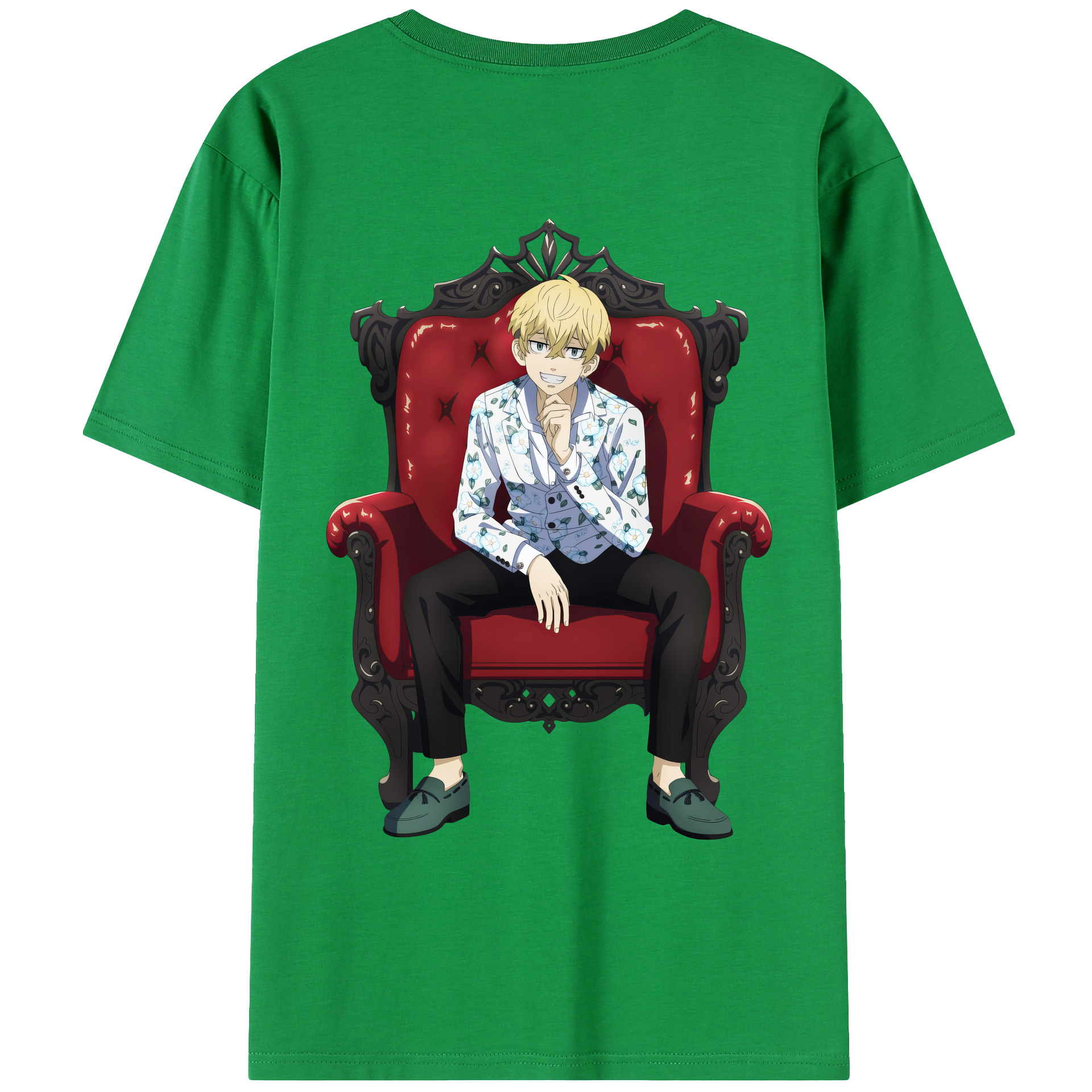 （画像用） 東京リベンジャーズ Tokyo Revengers レディース半袖Tシャツ(バックプリント)
