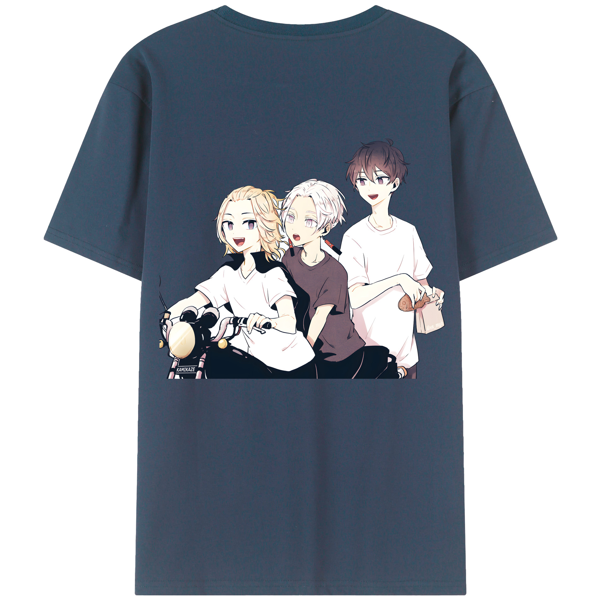 （画像用） 東京リベンジャーズ Tokyo Revengers レディース半袖Tシャツ(バックプリント)