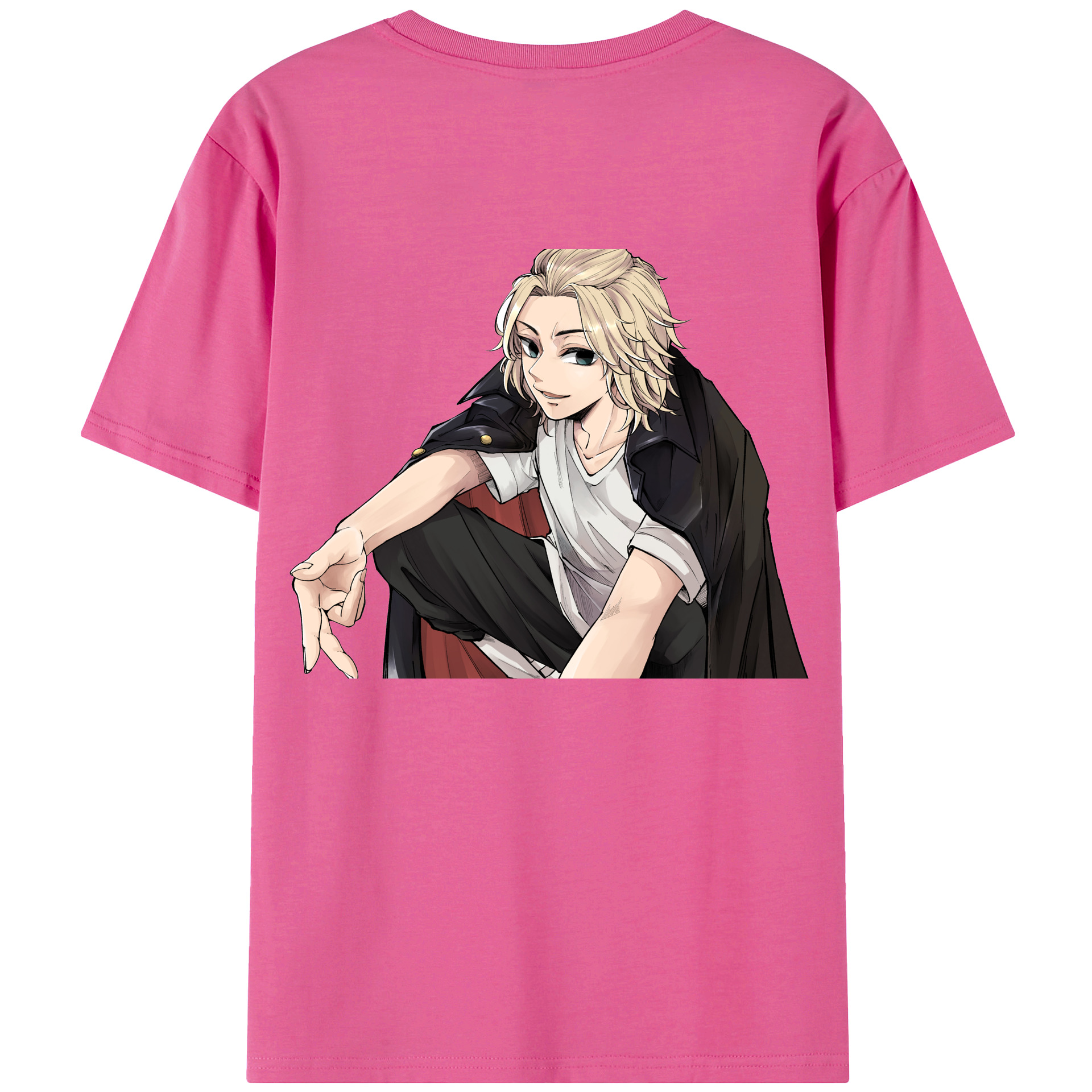 （画像用） 東京リベンジャーズ Tokyo Revengers レディース半袖Tシャツ(バックプリント)