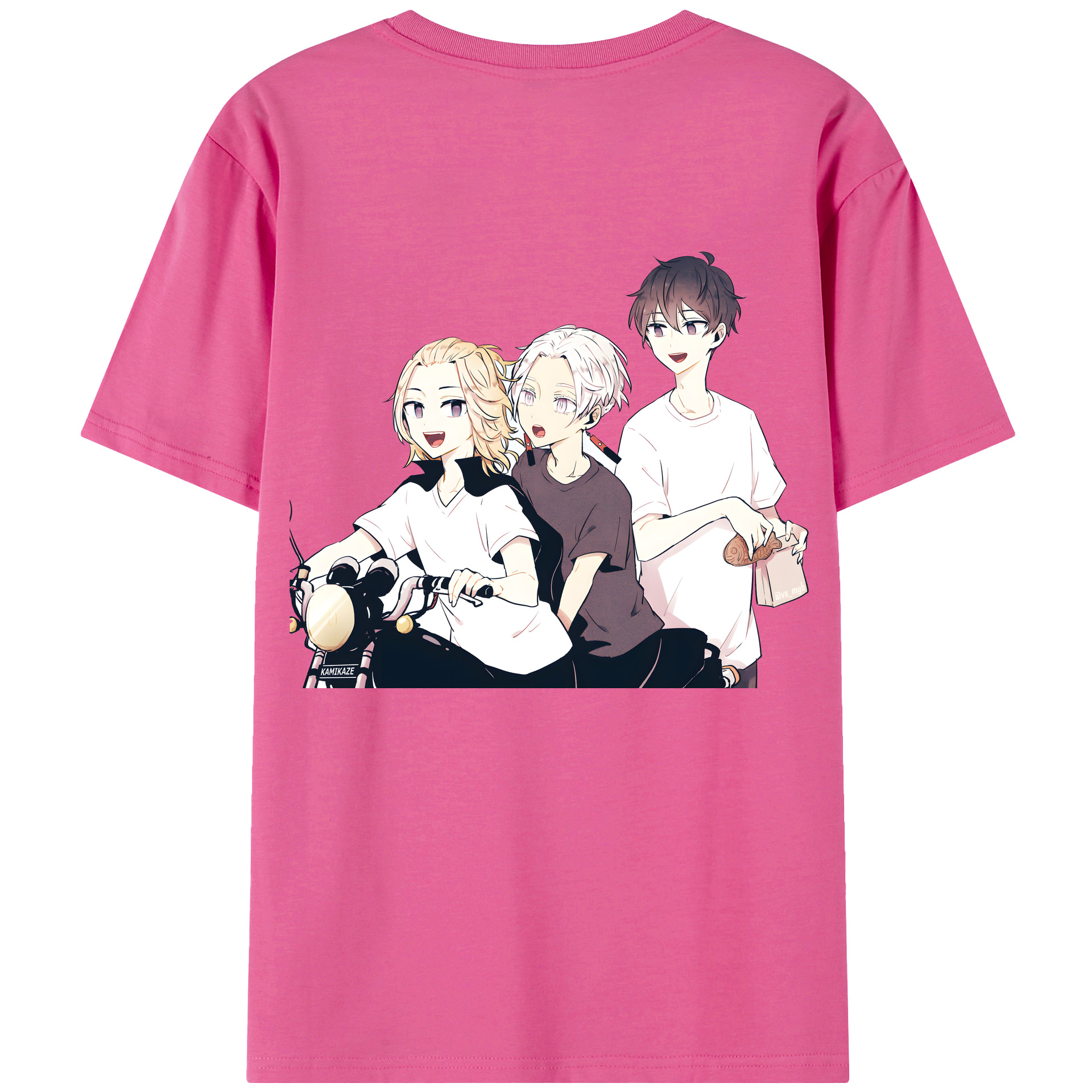 （画像用） 東京リベンジャーズ Tokyo Revengers レディース半袖Tシャツ(バックプリント)