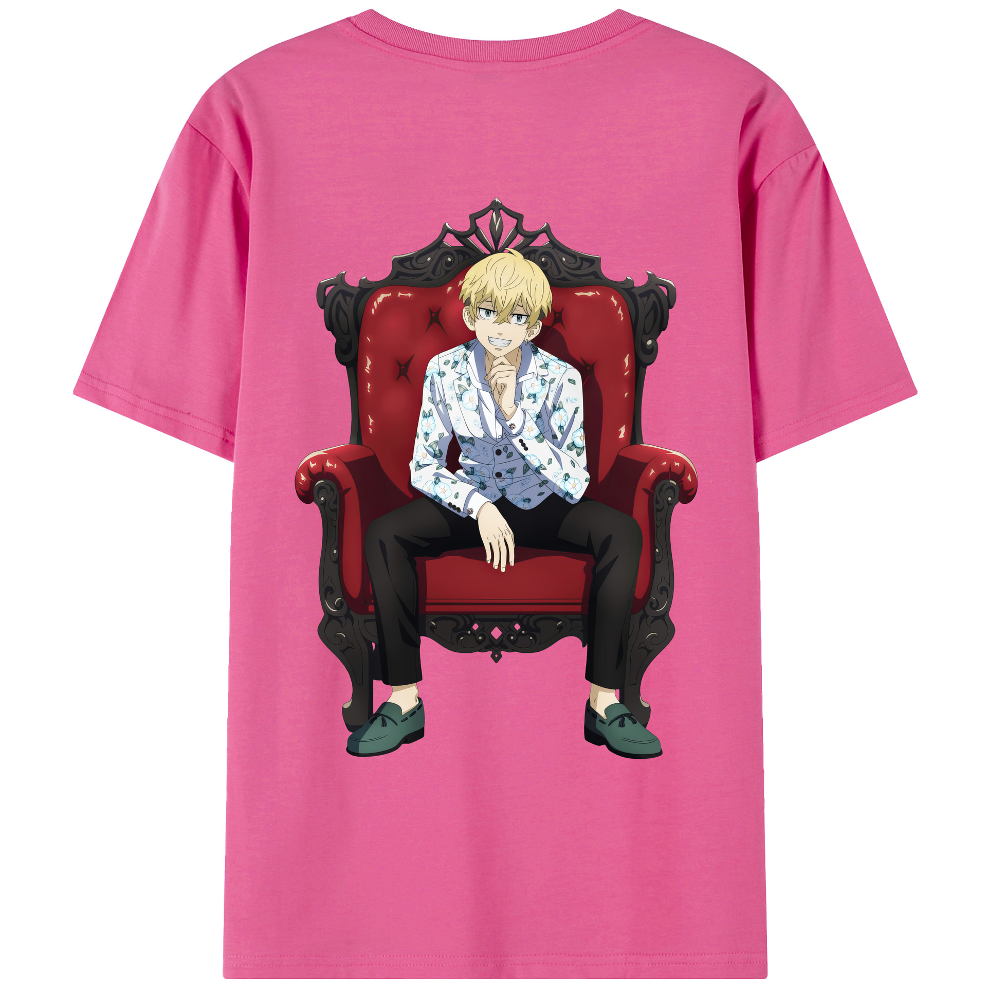 （画像用） 東京リベンジャーズ Tokyo Revengers レディース半袖Tシャツ(バックプリント)