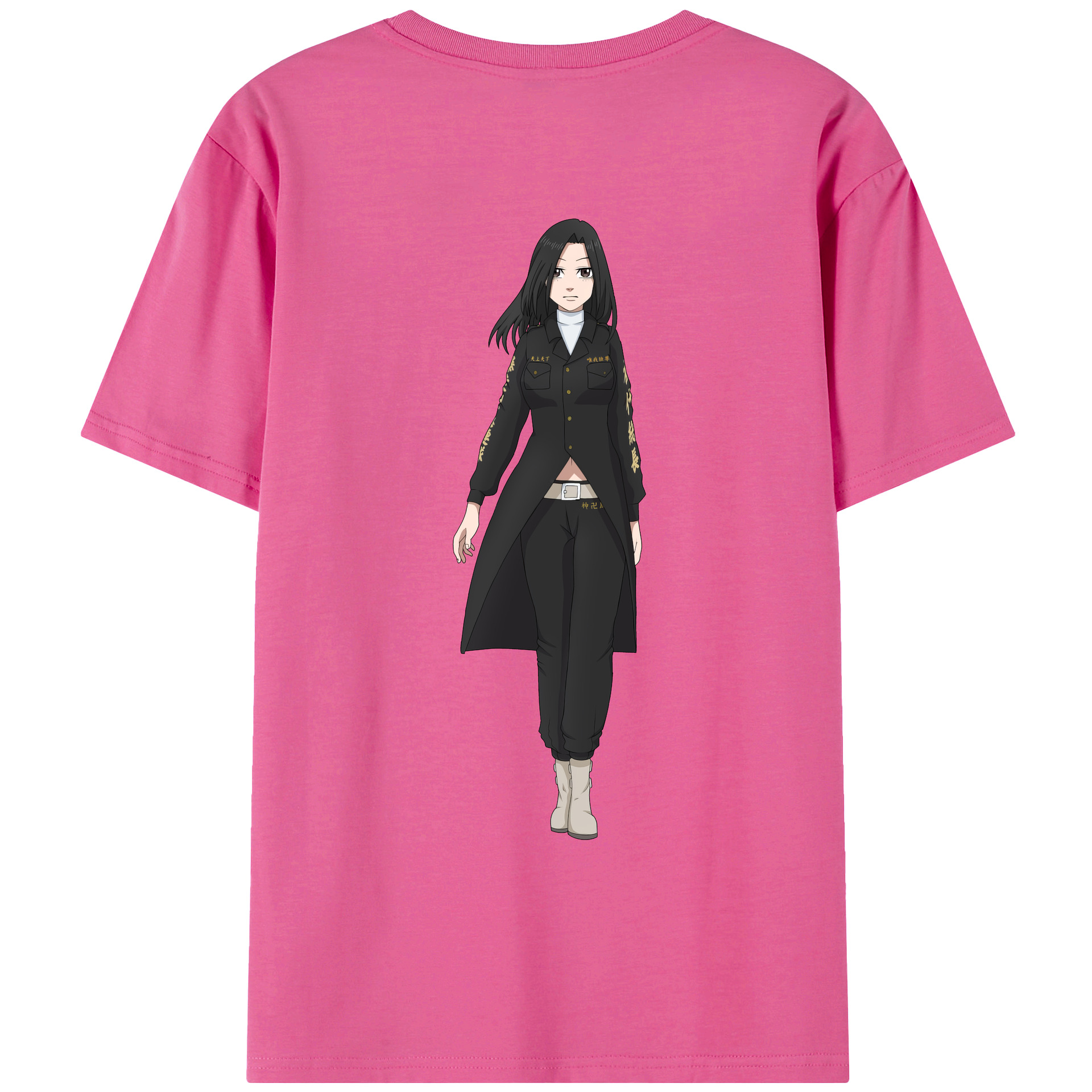 （画像用） 東京リベンジャーズ Tokyo Revengers レディース半袖Tシャツ(バックプリント)