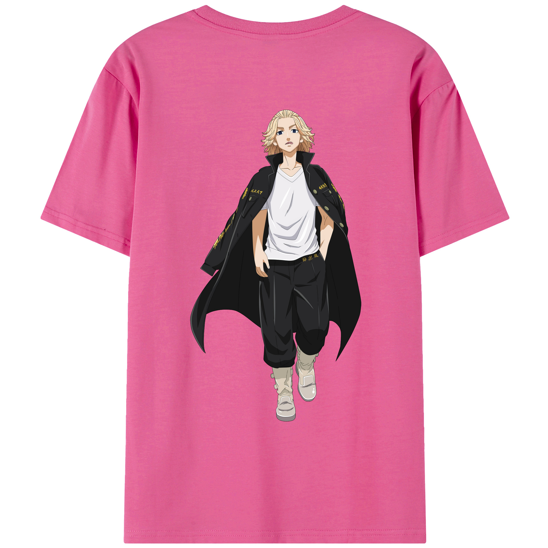 （画像用） 東京リベンジャーズ Tokyo Revengers レディース半袖Tシャツ(バックプリント)