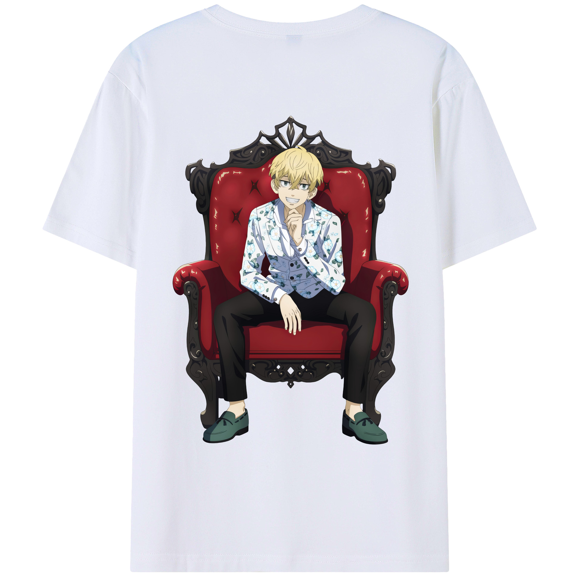 （画像用） 東京リベンジャーズ Tokyo Revengers レディース半袖Tシャツ(バックプリント)
