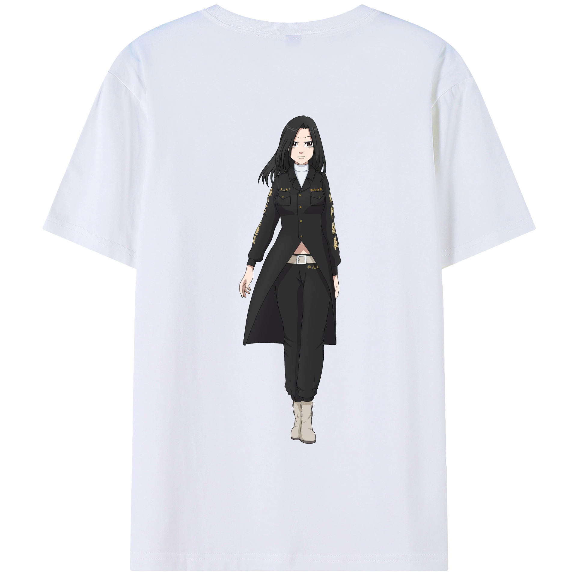（画像用） 東京リベンジャーズ Tokyo Revengers レディース半袖Tシャツ(バックプリント)