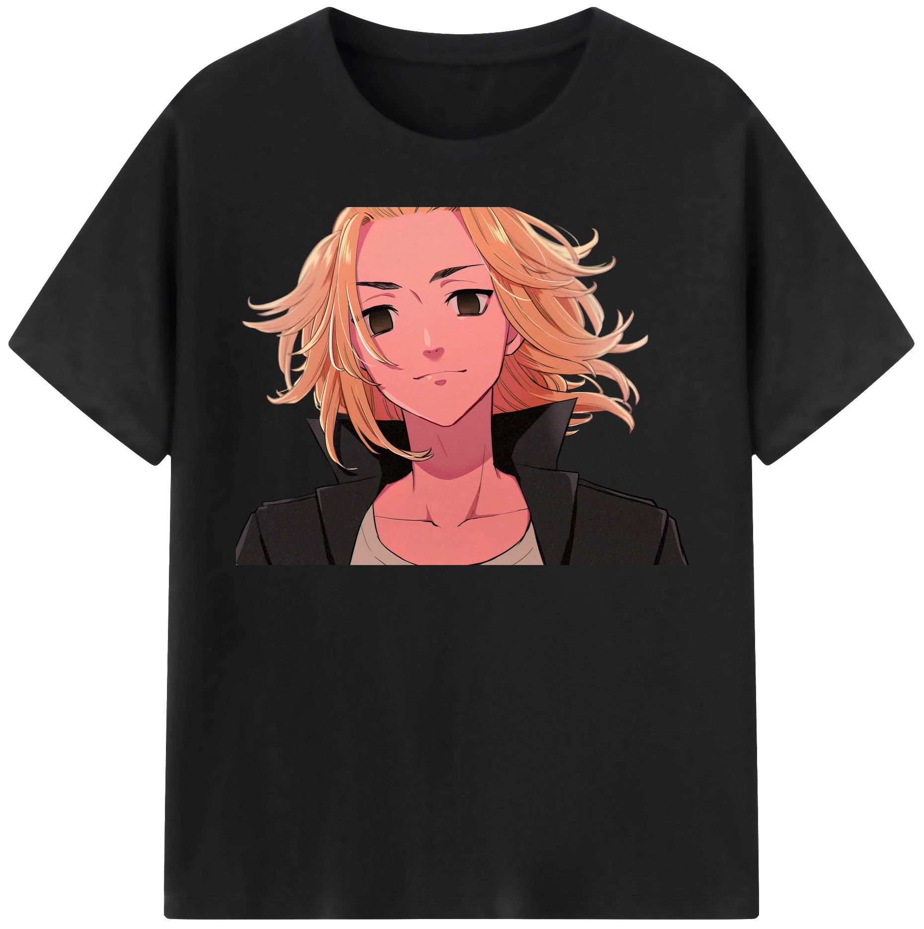 （画像用） 東京リベンジャーズ Tokyo Revengers レディースカジュアルプリントTシャツ（綿100％）