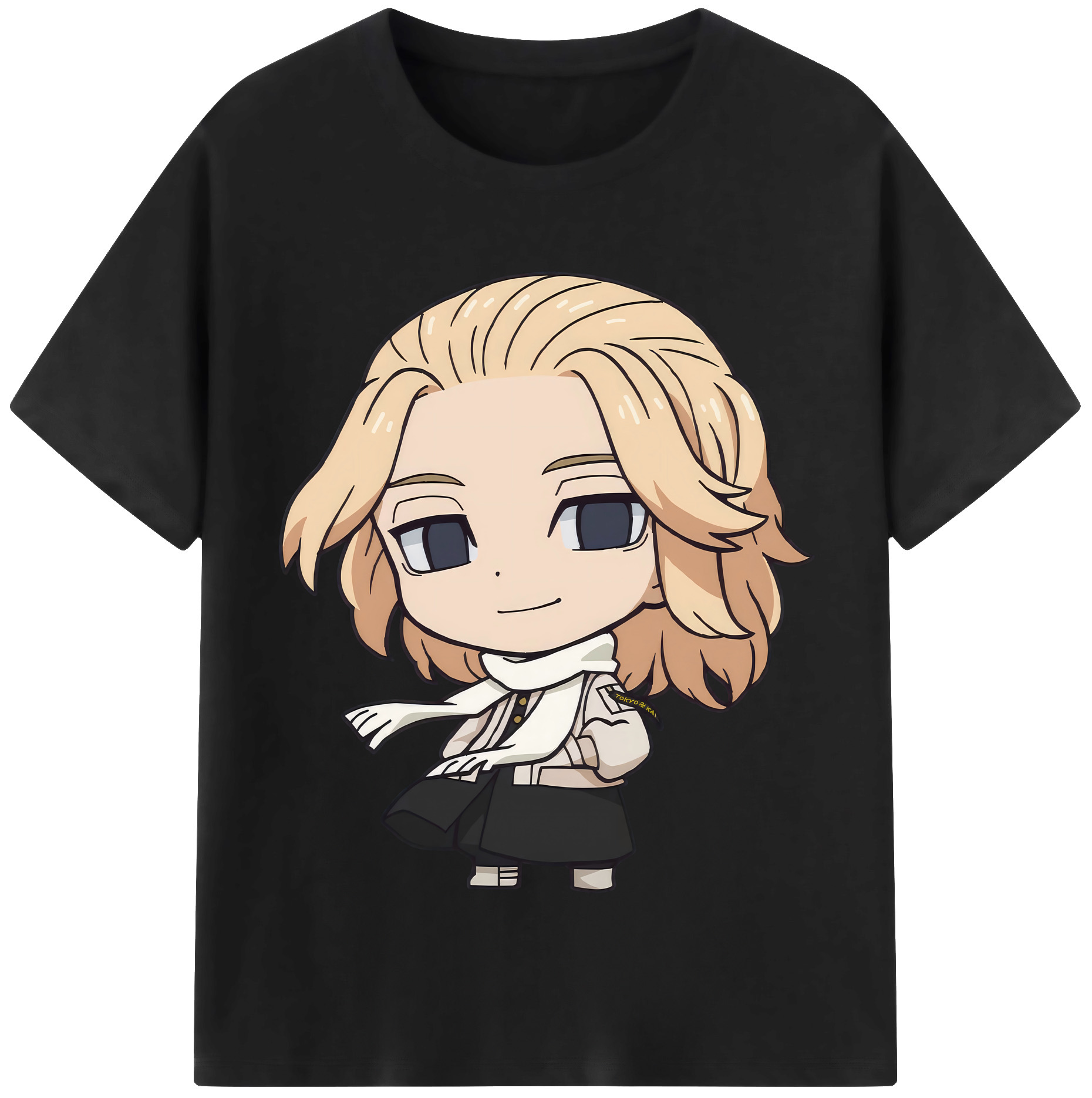 （画像用） 東京リベンジャーズ Tokyo Revengers レディースカジュアルプリントTシャツ（綿100％）