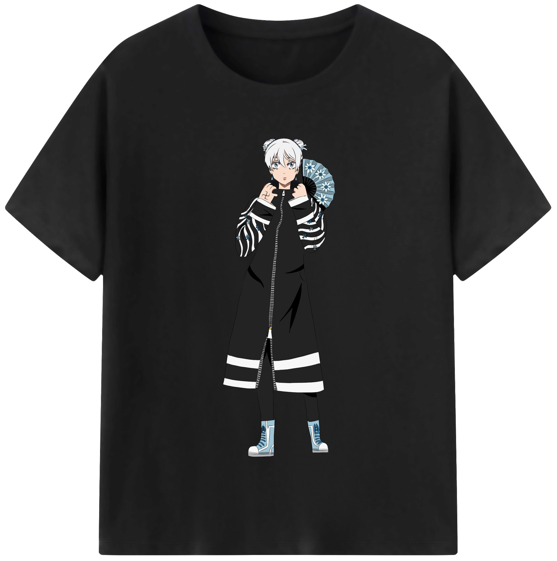 （画像用） 東京リベンジャーズ Tokyo Revengers レディースカジュアルプリントTシャツ（綿100％）