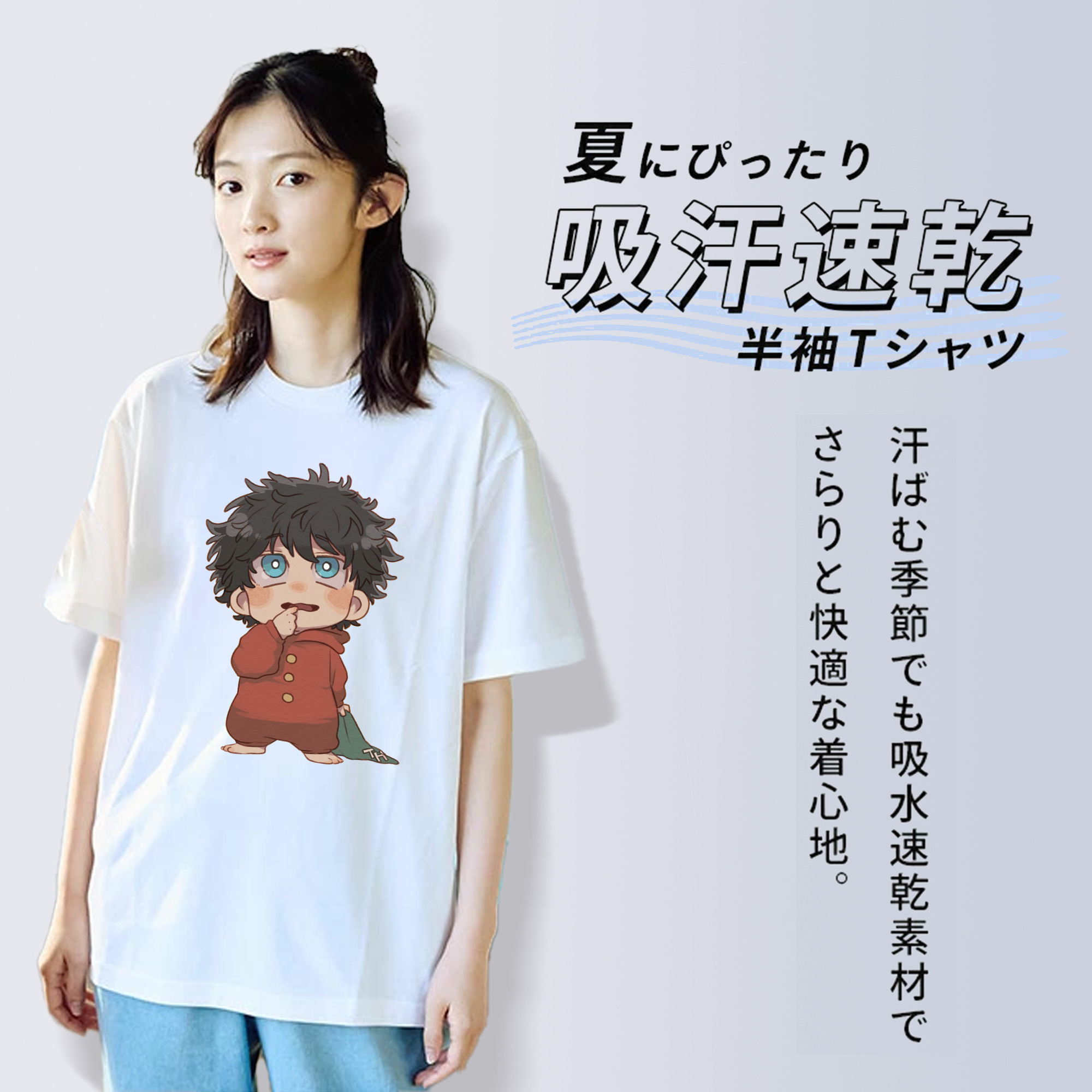 東京リベンジャーズ Tokyo Revengers レディースカジュアルプリントTシャツ（綿100％）