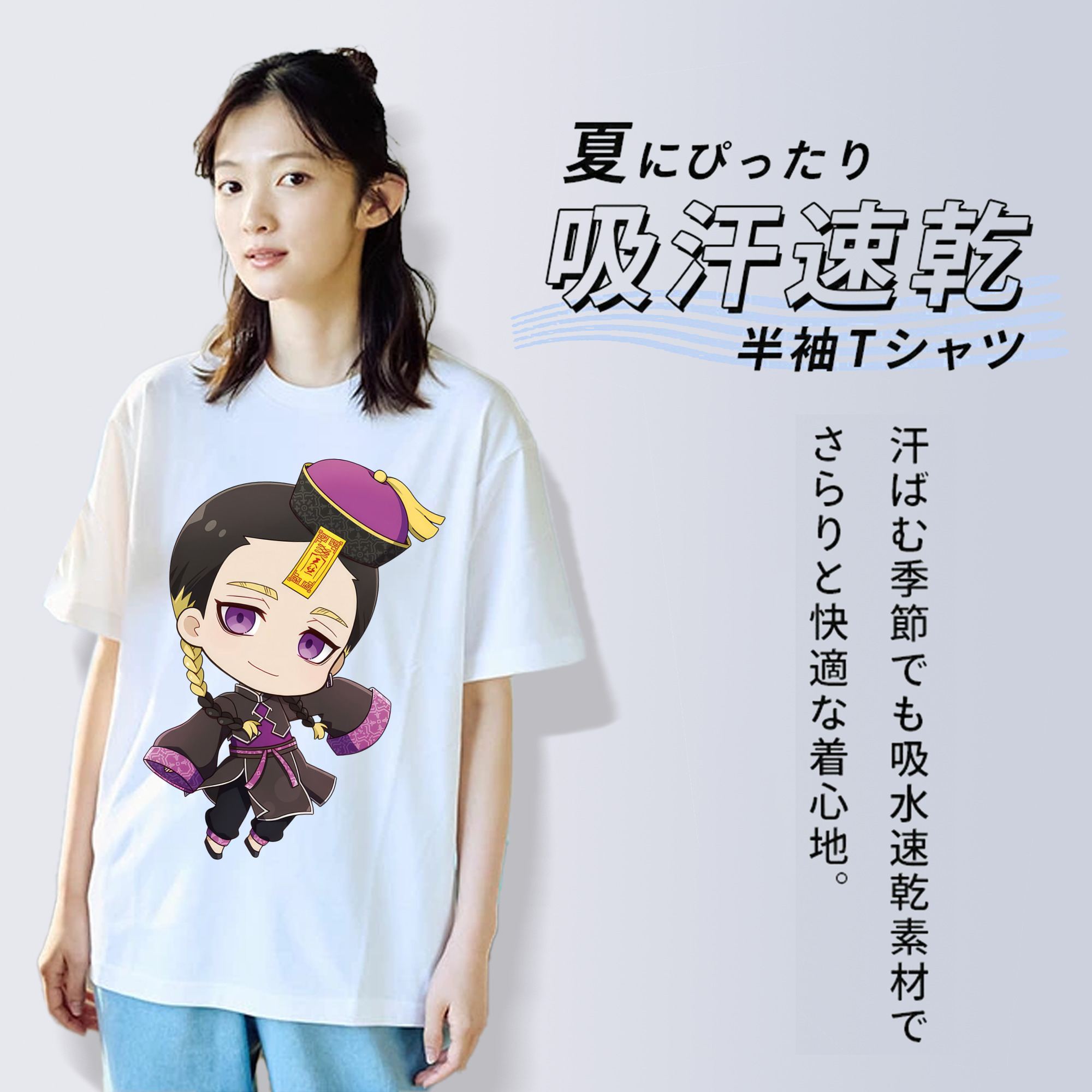 東京リベンジャーズ Tokyo Revengers レディースカジュアルプリントTシャツ（綿100％）