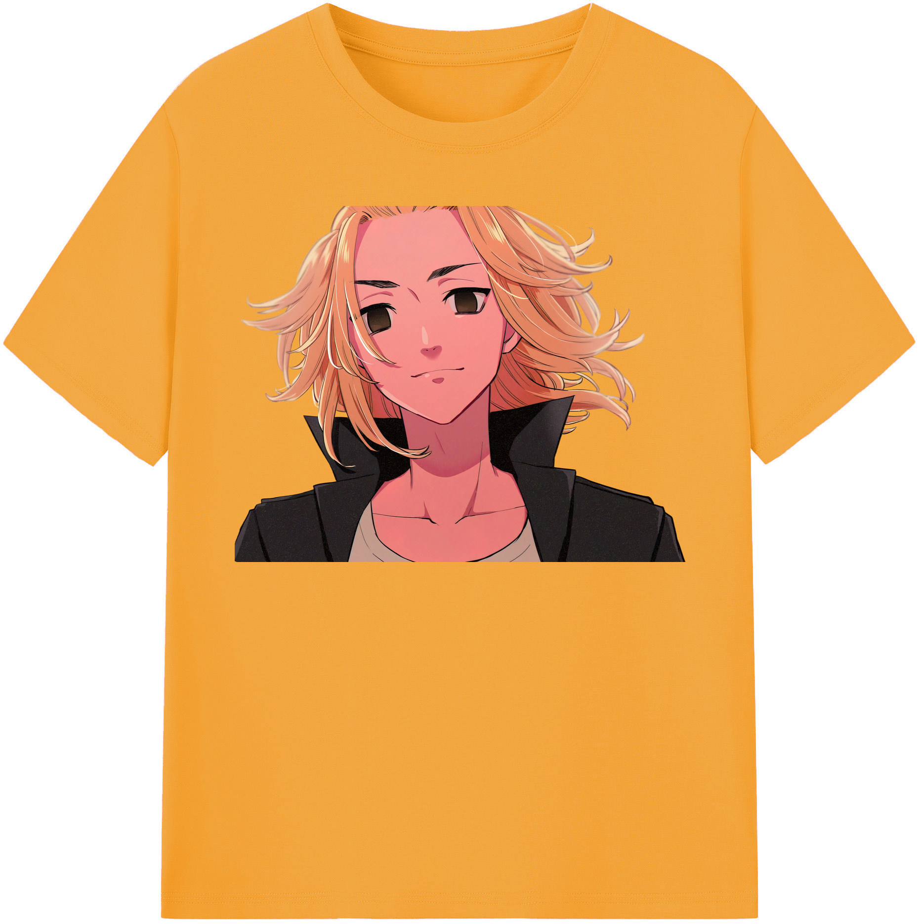 （画像用） 東京リベンジャーズ Tokyo Revengers レディースカジュアルプリントTシャツ（綿100％）
