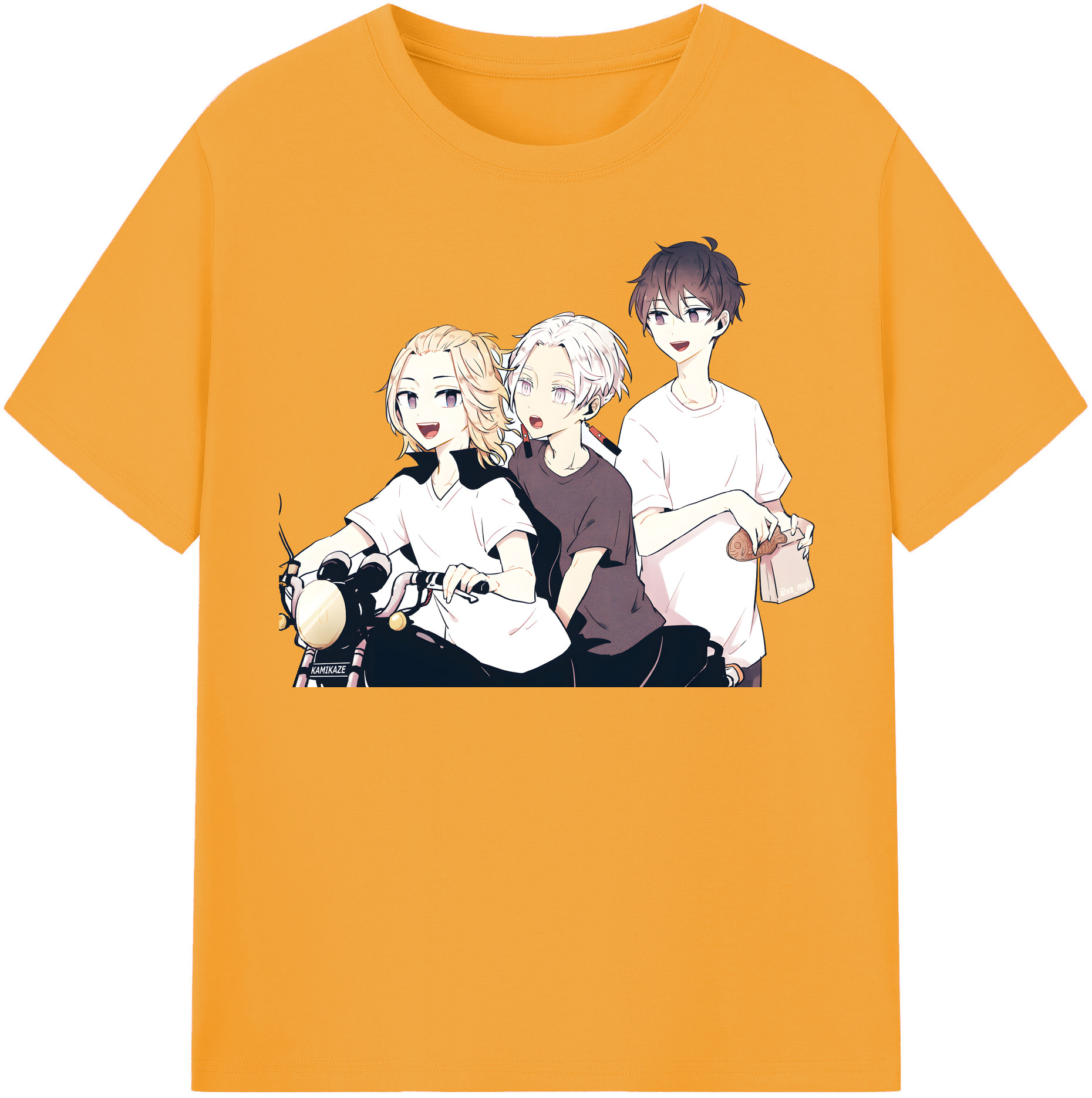 （画像用） 東京リベンジャーズ Tokyo Revengers レディースカジュアルプリントTシャツ（綿100％）