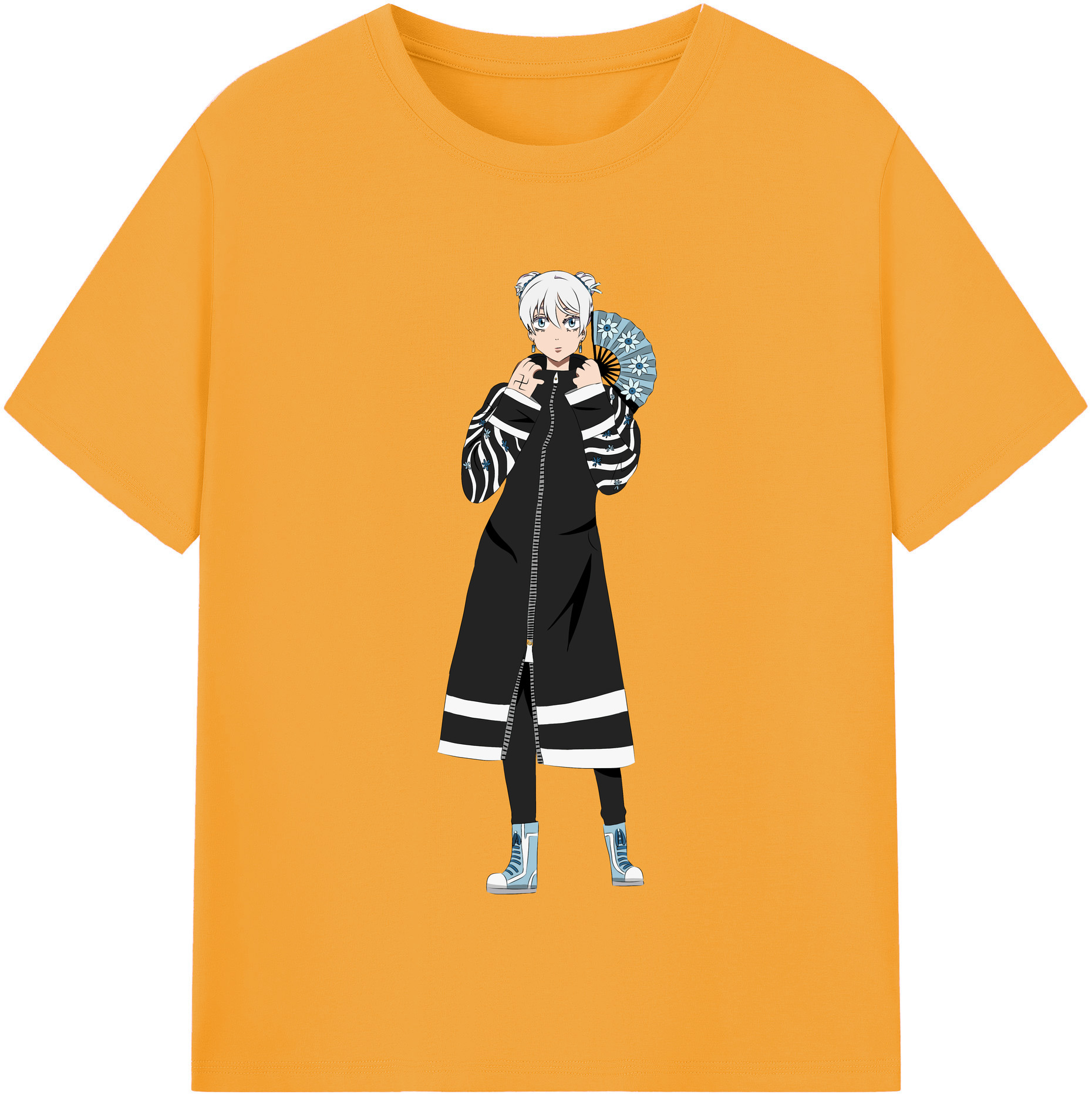 （画像用） 東京リベンジャーズ Tokyo Revengers レディースカジュアルプリントTシャツ（綿100％）