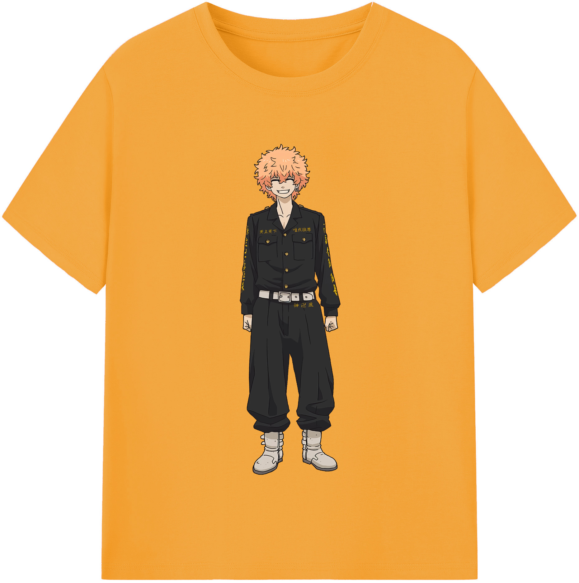 （画像用） 東京リベンジャーズ Tokyo Revengers レディースカジュアルプリントTシャツ（綿100％）