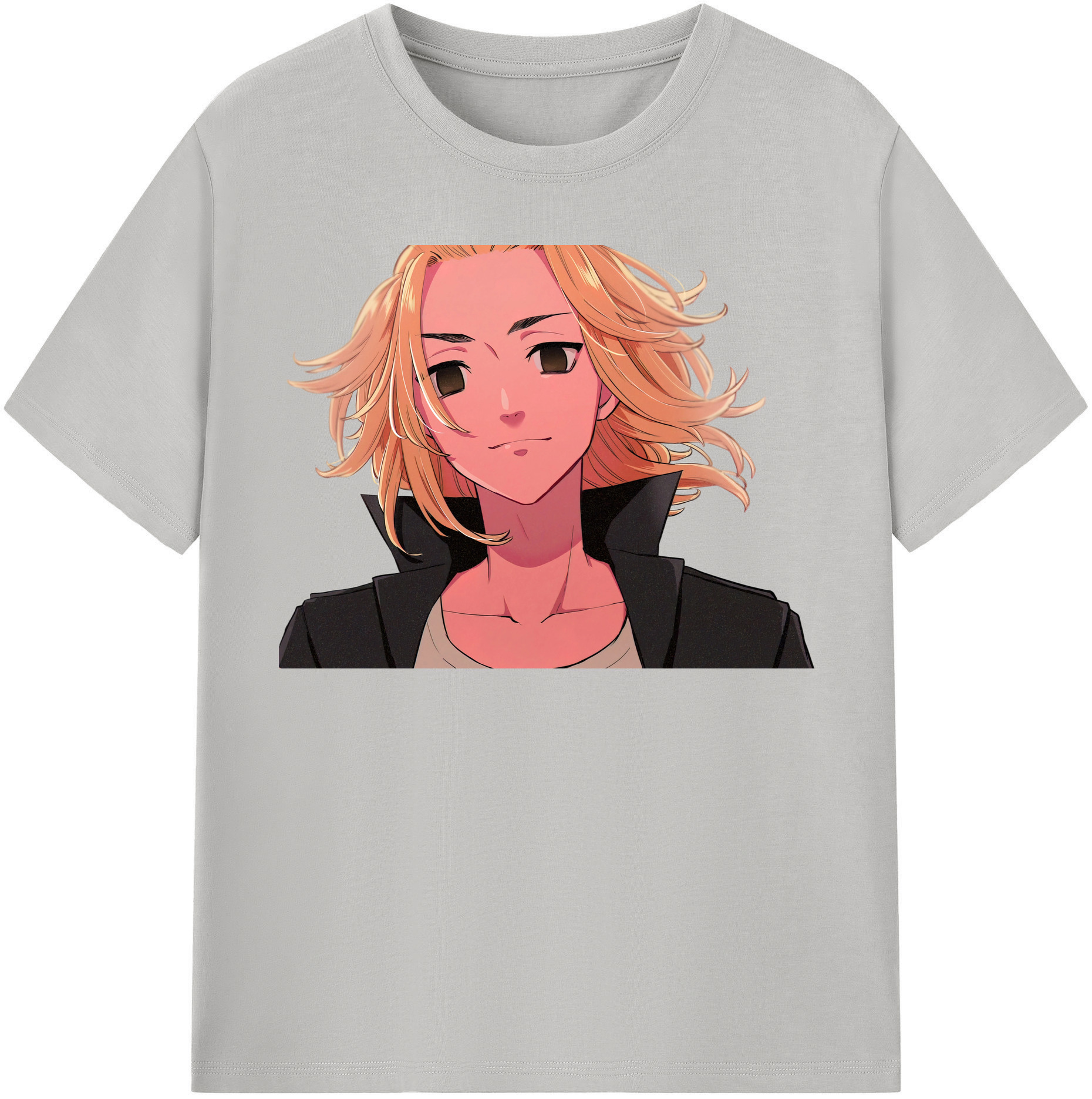 （画像用） 東京リベンジャーズ Tokyo Revengers レディースカジュアルプリントTシャツ（綿100％）