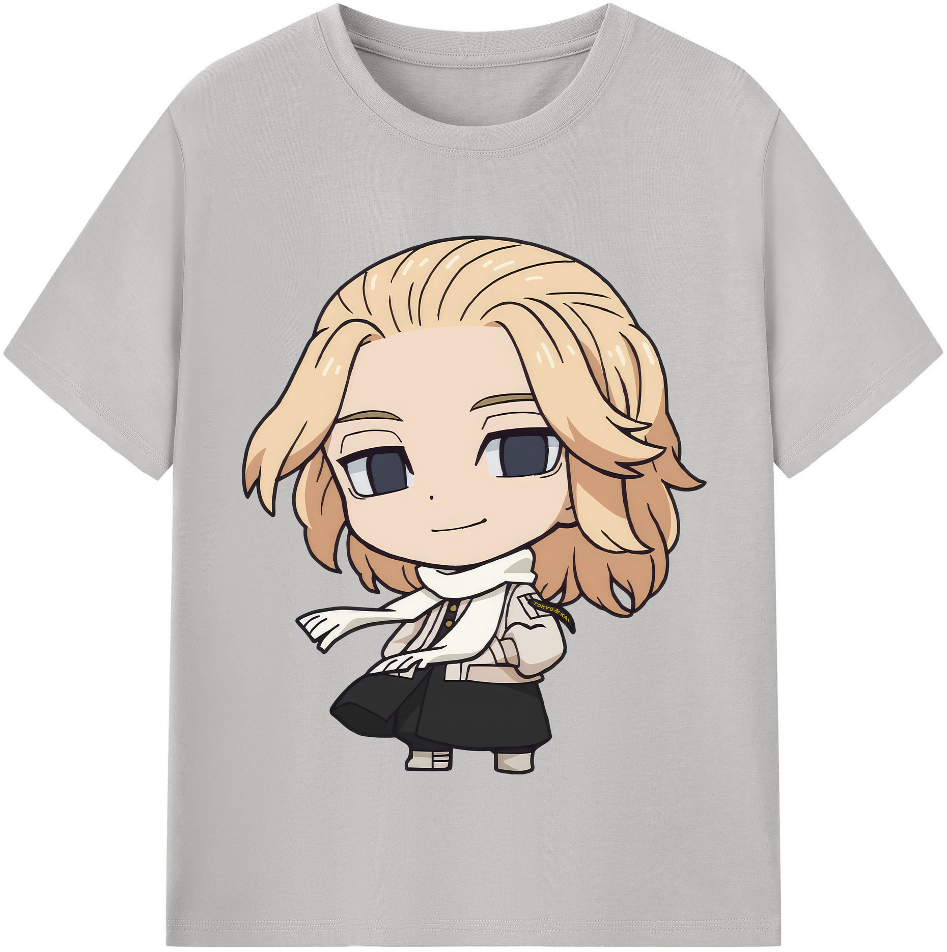 （画像用） 東京リベンジャーズ Tokyo Revengers レディースカジュアルプリントTシャツ（綿100％）