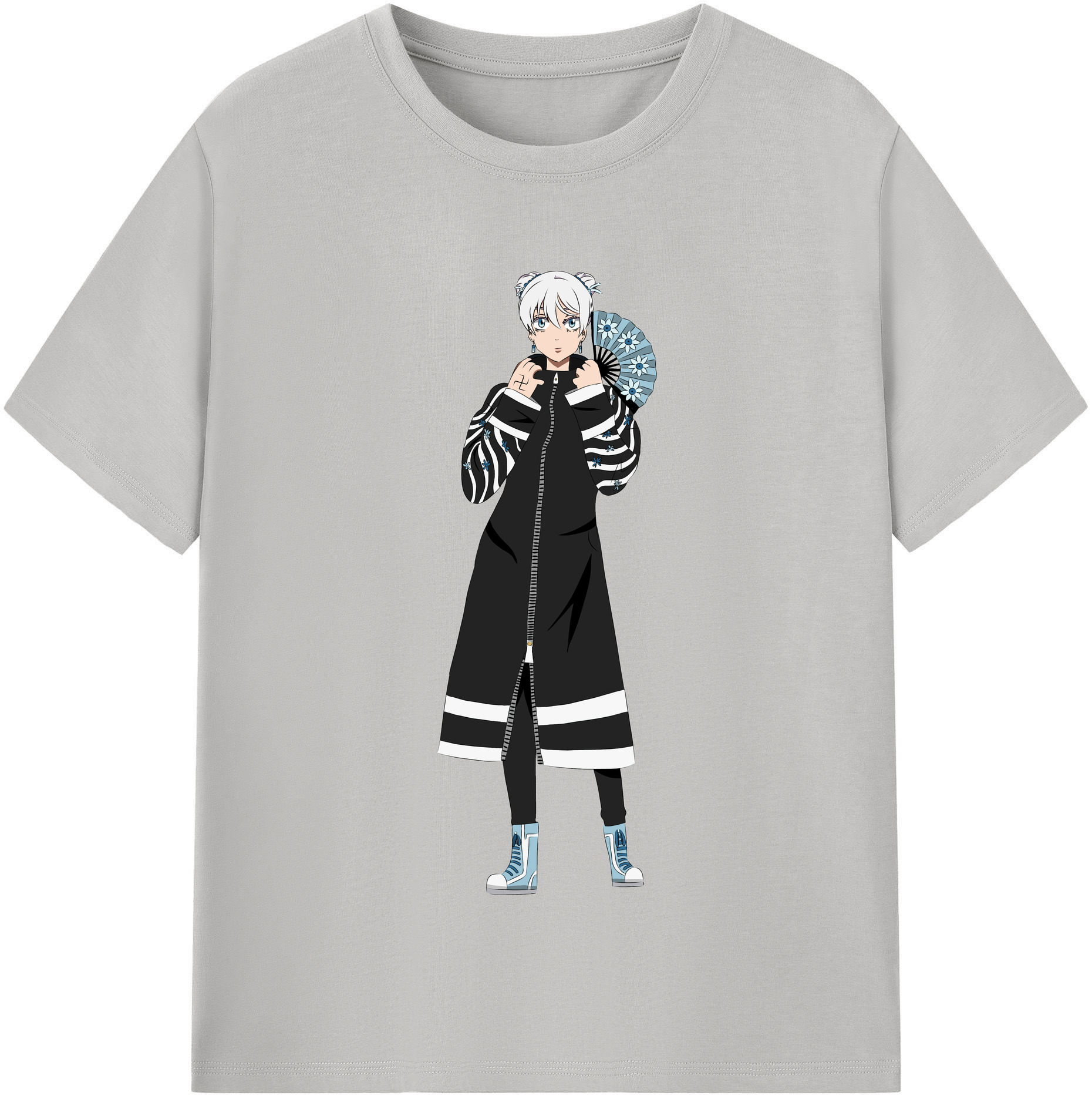 （画像用） 東京リベンジャーズ Tokyo Revengers レディースカジュアルプリントTシャツ（綿100％）