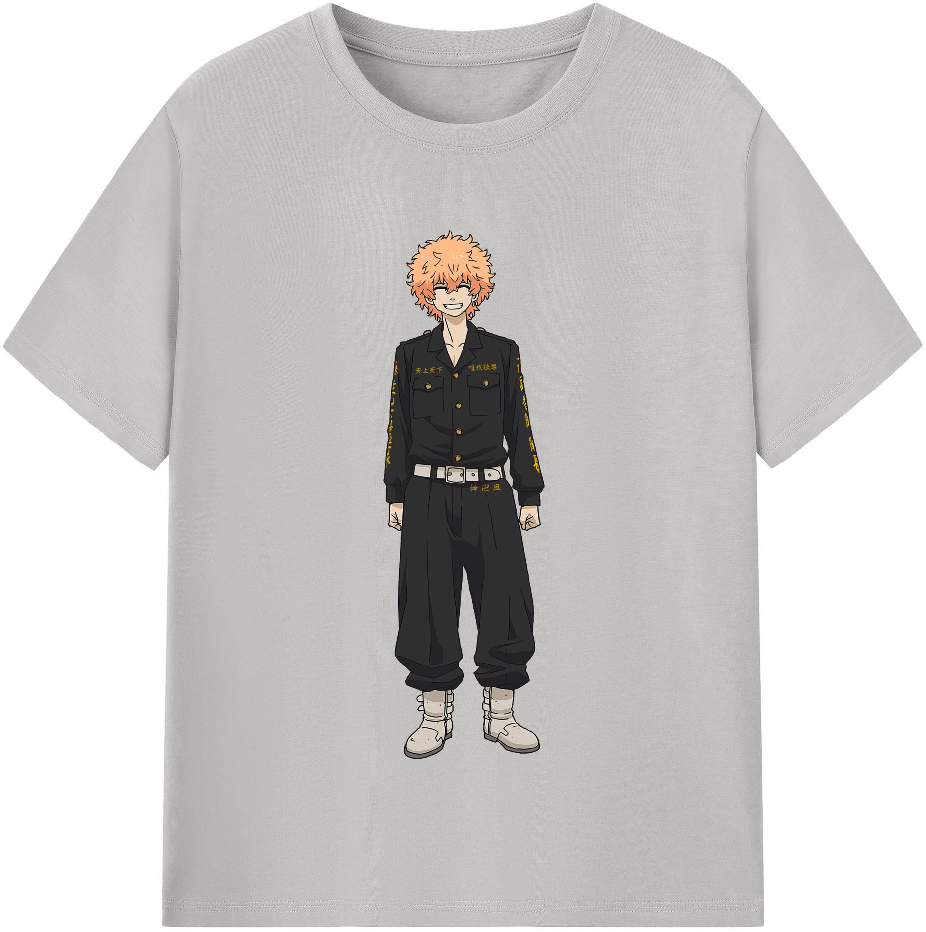 （画像用） 東京リベンジャーズ Tokyo Revengers レディースカジュアルプリントTシャツ（綿100％）