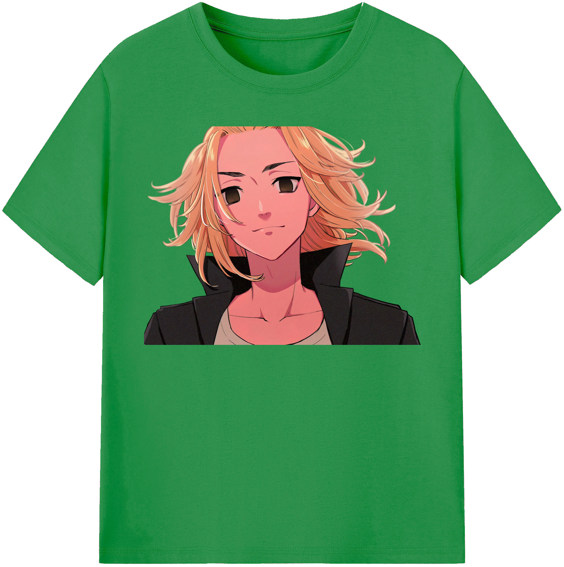 （画像用） 東京リベンジャーズ Tokyo Revengers レディースカジュアルプリントTシャツ（綿100％）