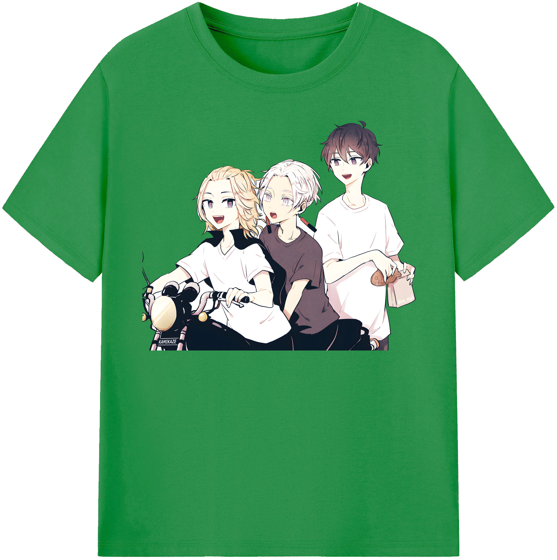 （画像用） 東京リベンジャーズ Tokyo Revengers レディースカジュアルプリントTシャツ（綿100％）