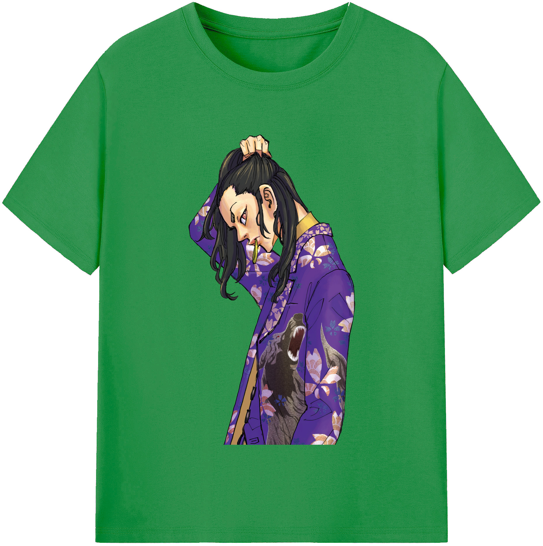 （画像用） 東京リベンジャーズ Tokyo Revengers レディースカジュアルプリントTシャツ（綿100％）