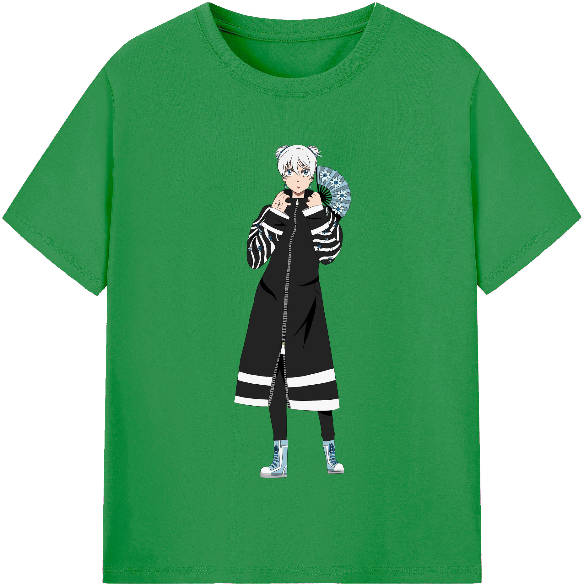 （画像用） 東京リベンジャーズ Tokyo Revengers レディースカジュアルプリントTシャツ（綿100％）